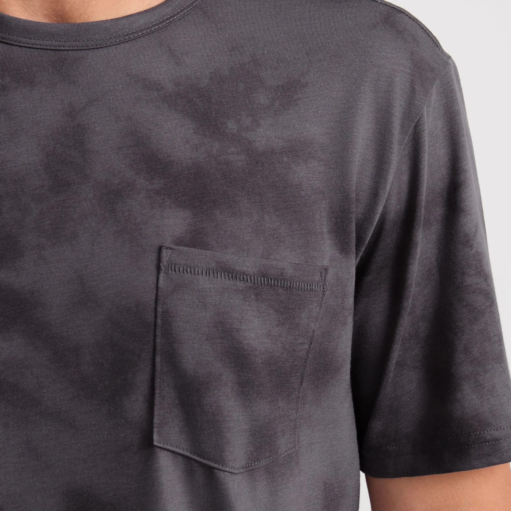 Mathis Active Tie Dye Pocket Short Sleeve Tee - Grey Tie Dye sold by Roark product image thumbnail 4