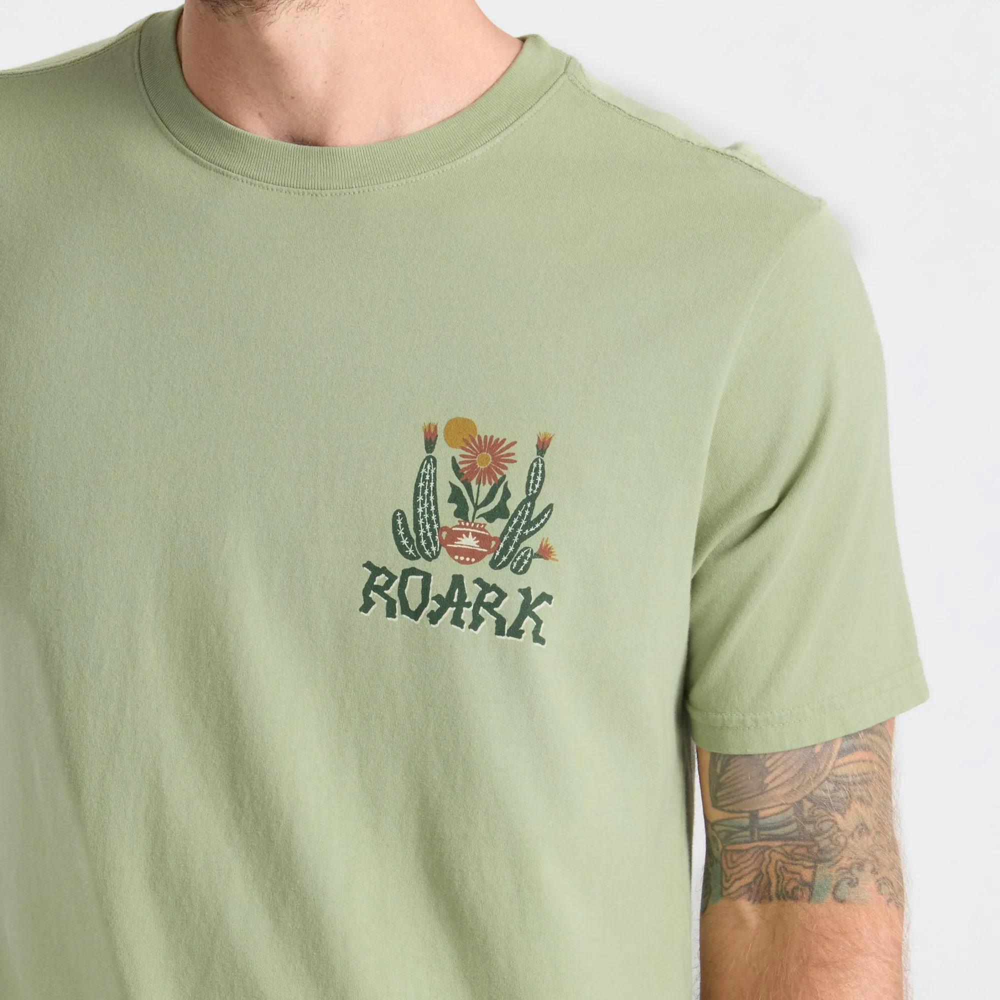 Cactus Garden Premium Tee - Seafoam sold by Roark product image thumbnail 3