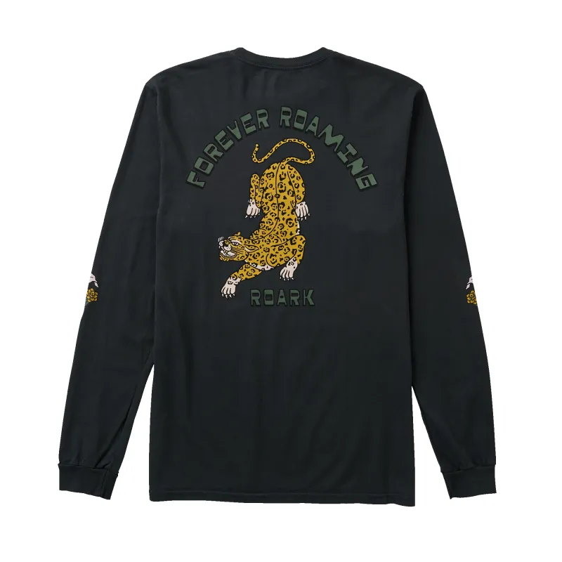 Jaguar Long Sleeve Premium Tee - Black sold by Roark