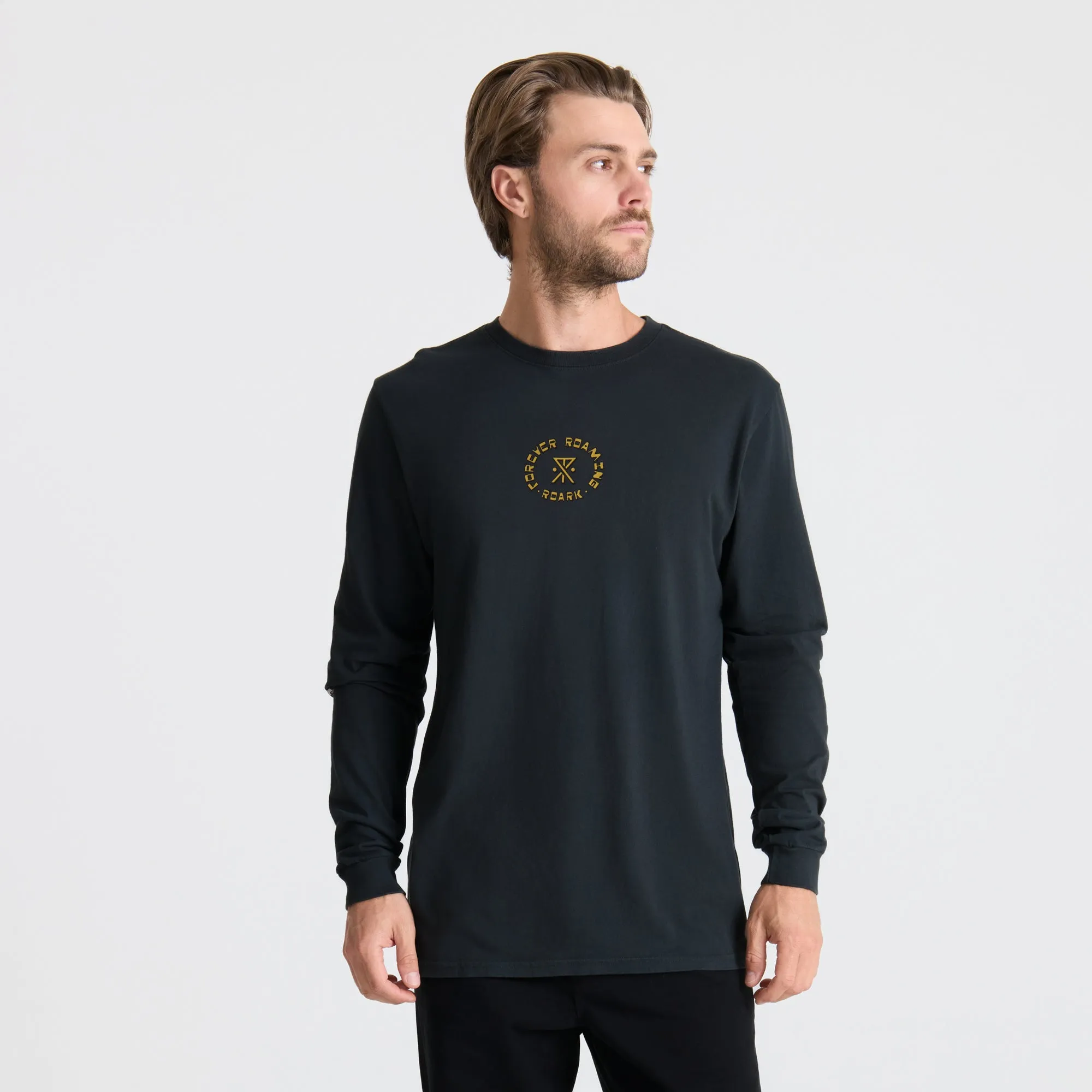 Jaguar Long Sleeve Premium Tee - Black sold by Roark product image thumbnail 2