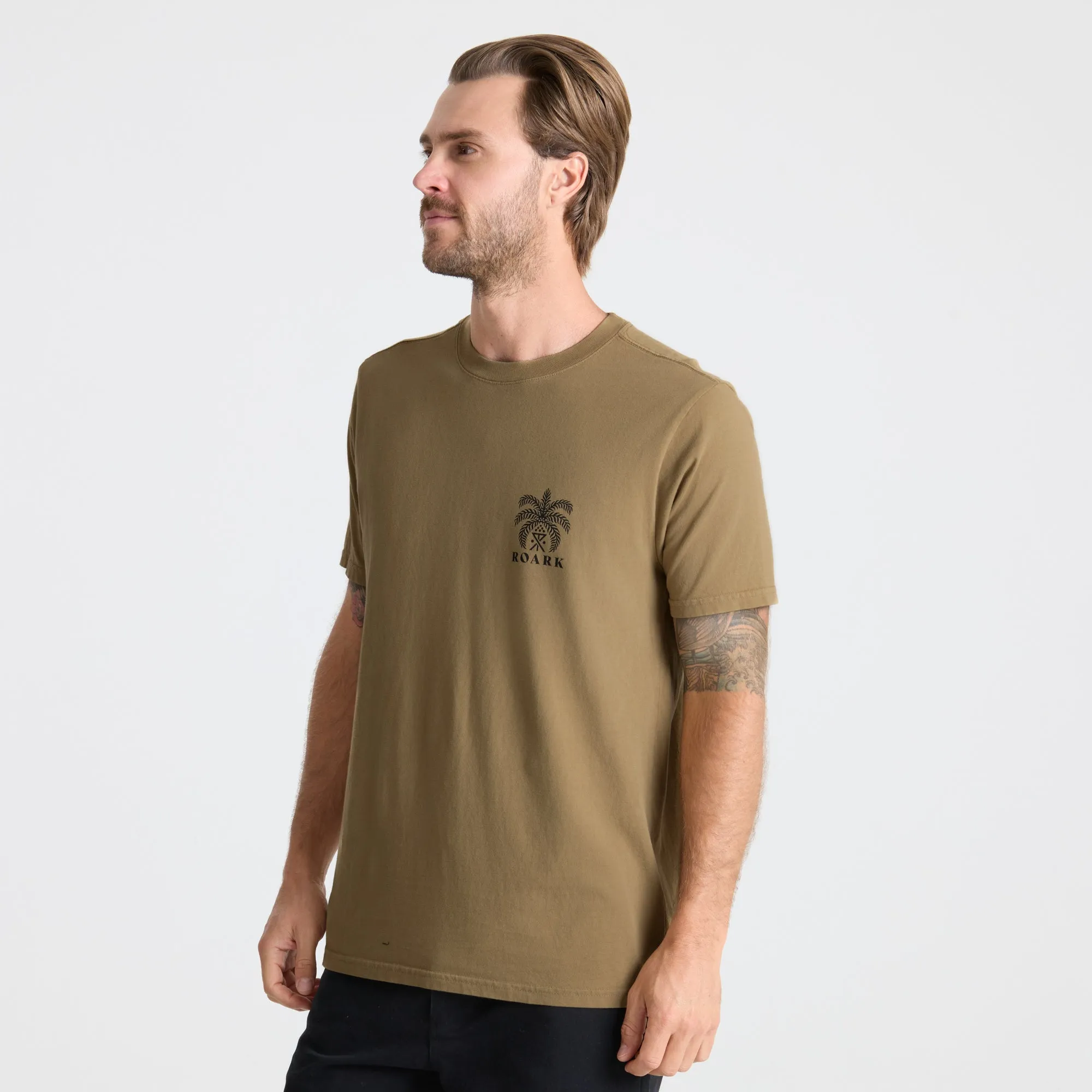Palma Chilena Premium Tee - Khaki sold by Roark product image thumbnail 3
