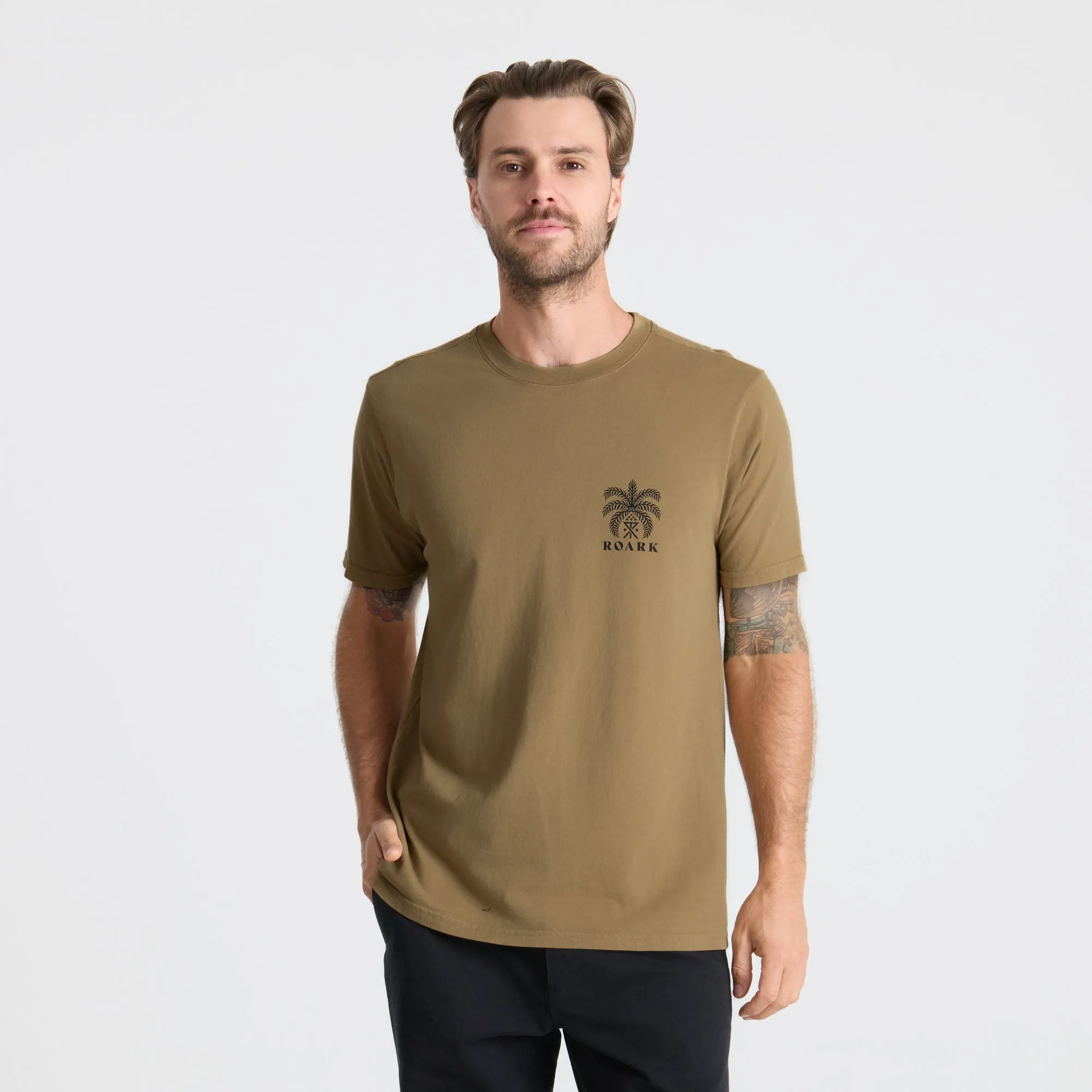 Palma Chilena Premium Tee - Khaki sold by Roark product image thumbnail 2