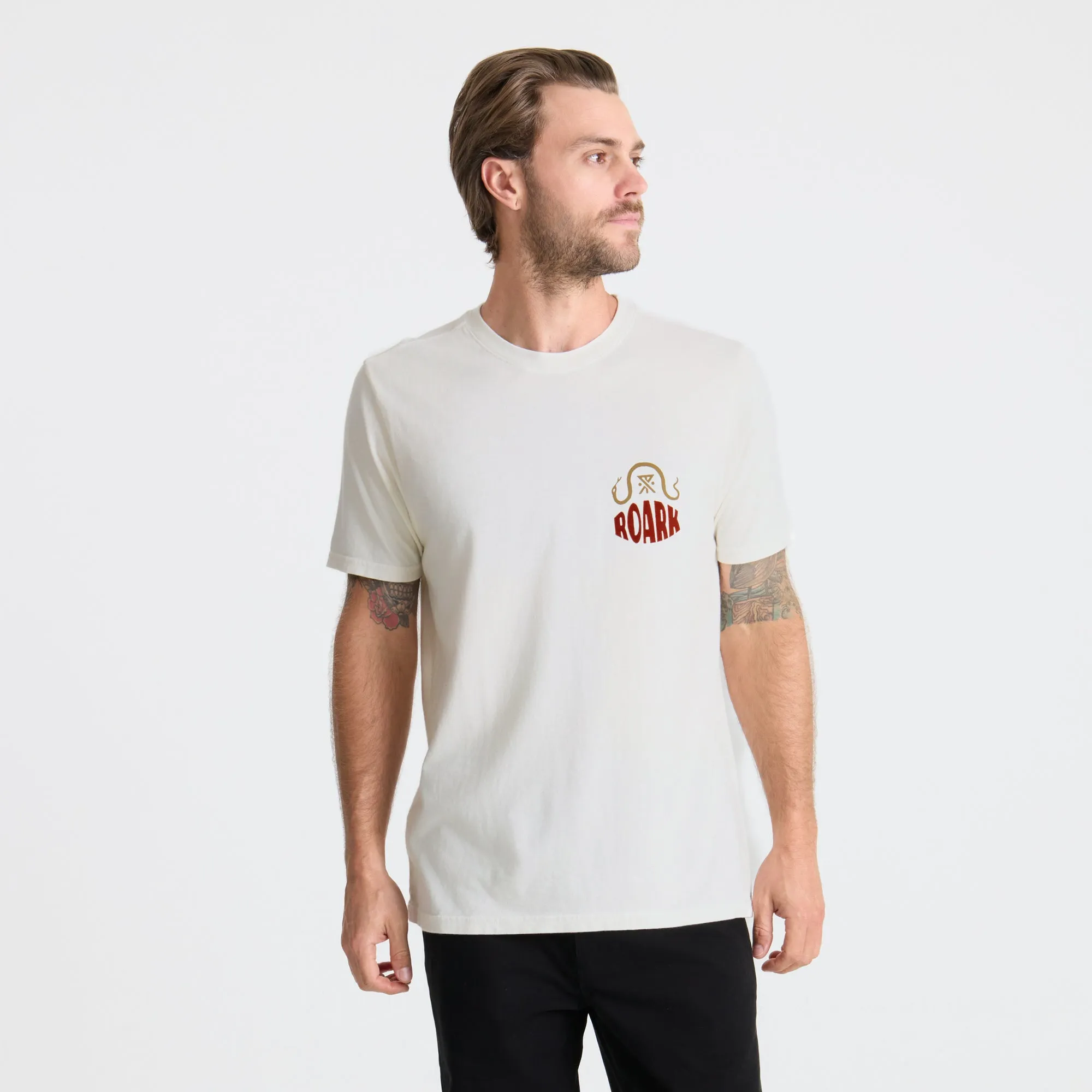 Palm Snake Premium Tee - Off White sold by Roark product image thumbnail 2