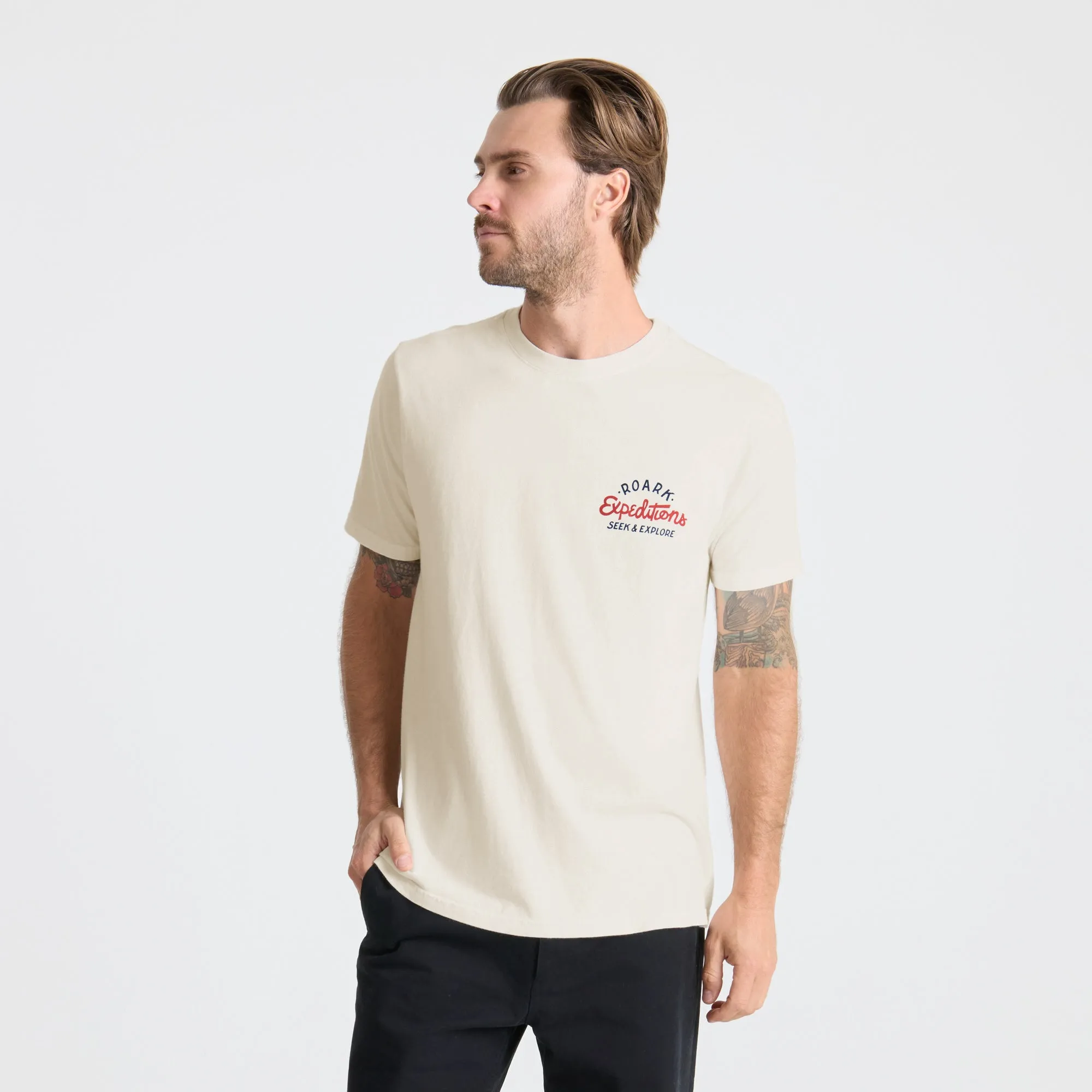 Sign Writer Premium Tee - Off White sold by Roark product image thumbnail 2