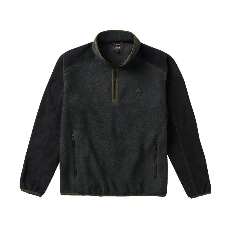 Campover Fleece Mock Hoodie - Onyx sold by Roark