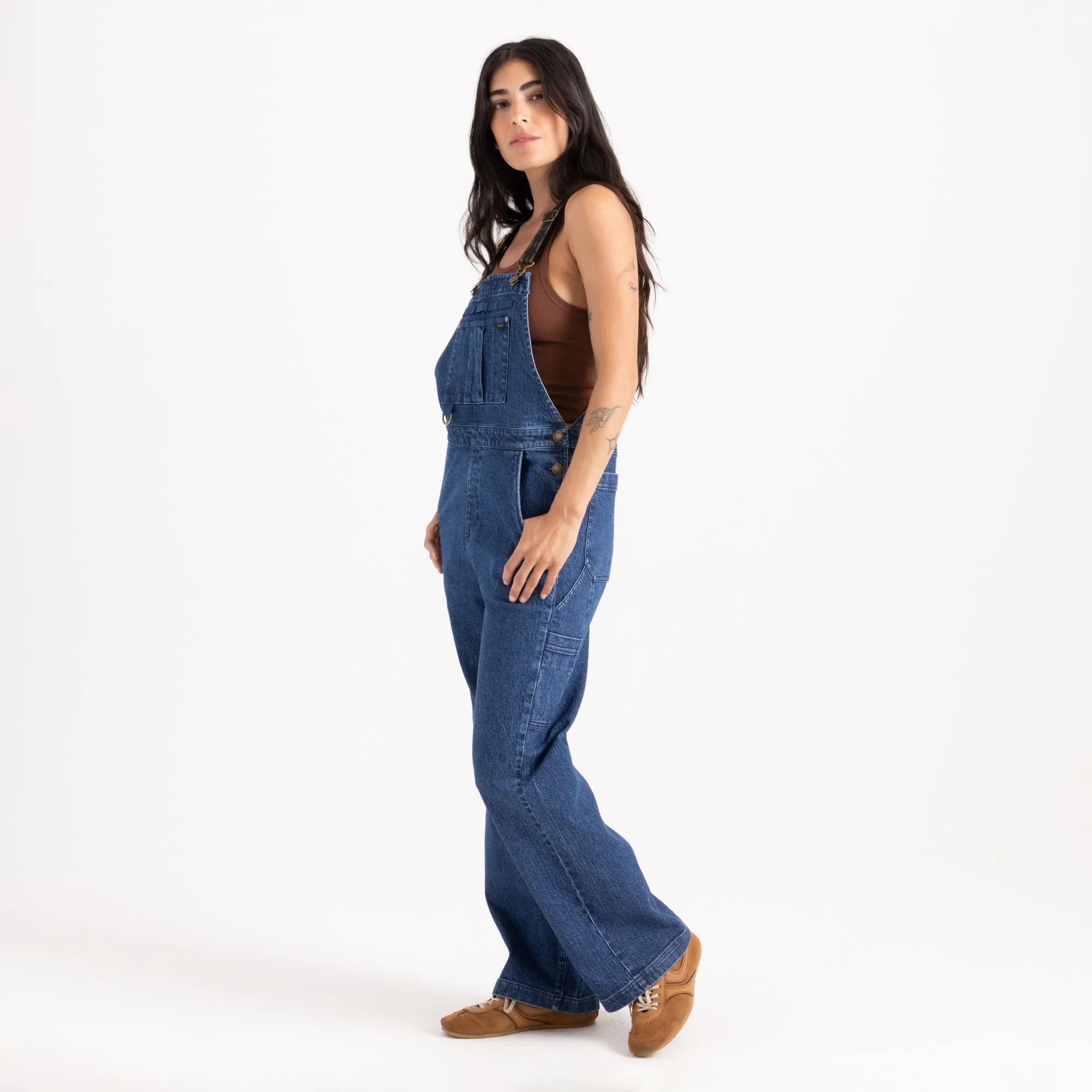 HWY 1 Overall Jumpsuit - Indigo sold by Roark product image thumbnail 2