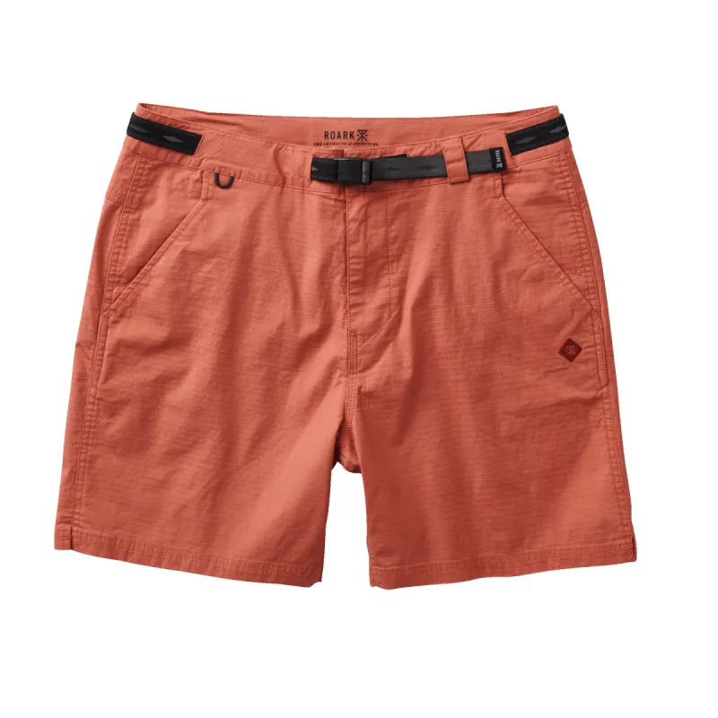 Campover Shorts 17" - Saffron Red sold by Roark