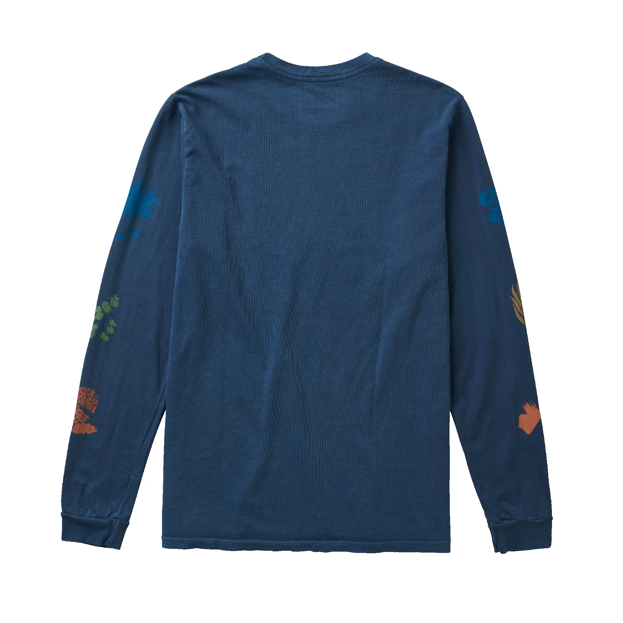 Xerox Floral Long Sleeve Tee - Blue Grey Hama Wash sold by Roark product image thumbnail 2