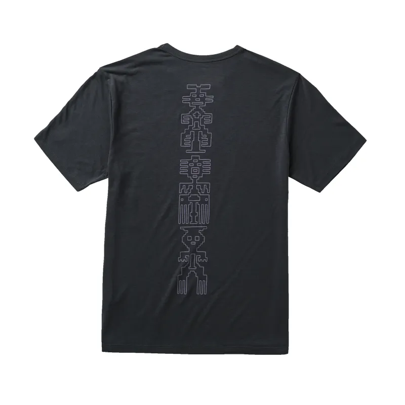 Mathis Active Short Sleeve Tee - Charcoal sold by Roark