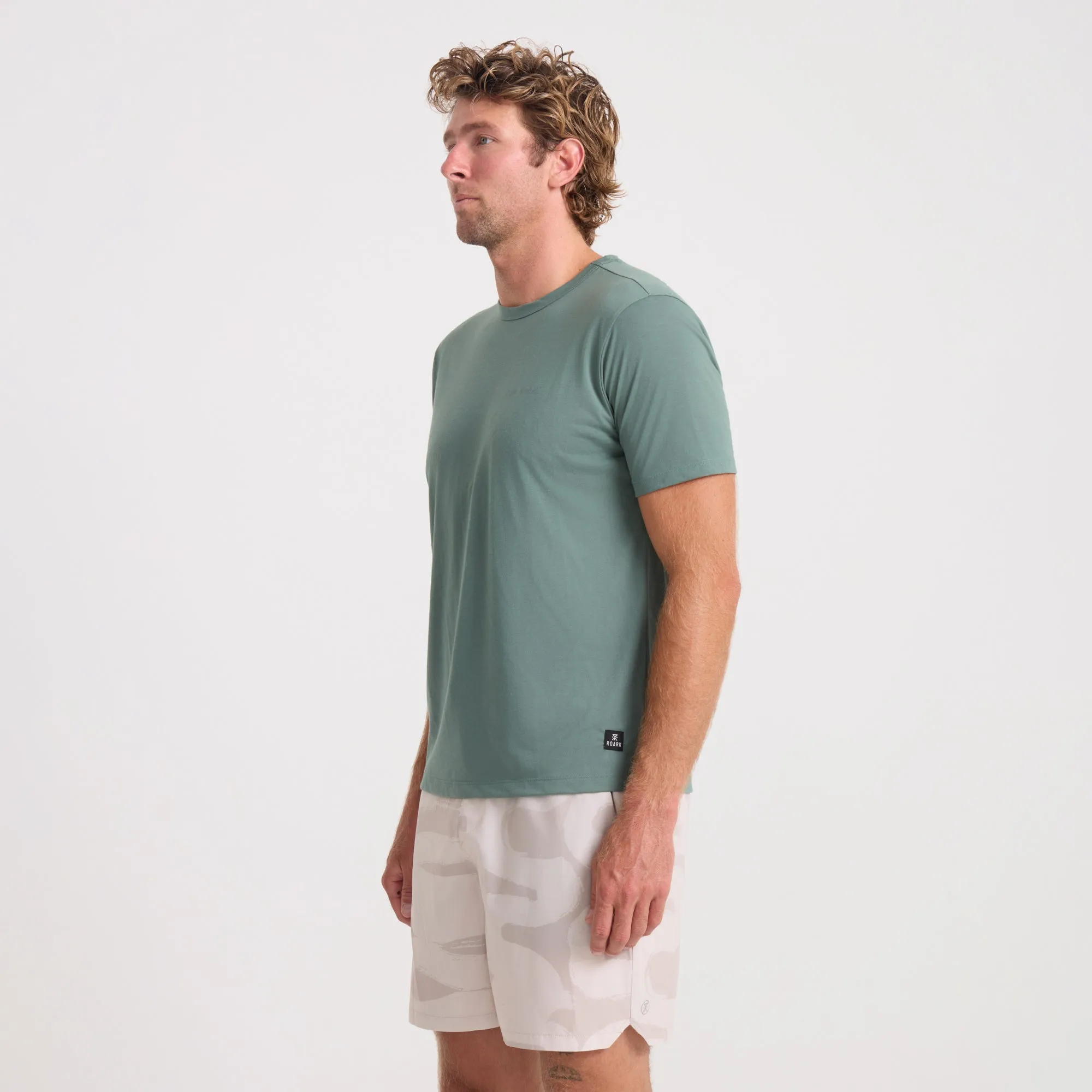 Mathis Active Short Sleeve Tee - Slate Green sold by Roark product image thumbnail 3
