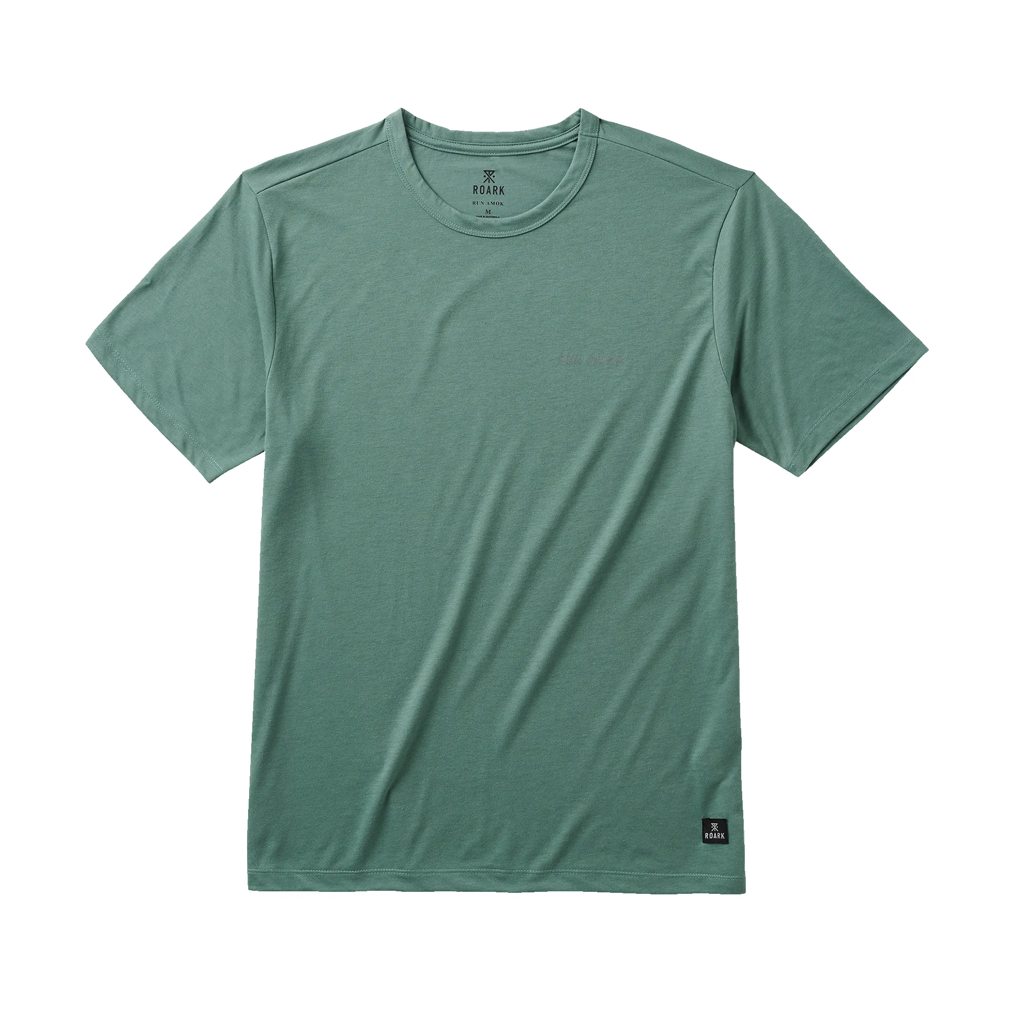 Mathis Active Short Sleeve Tee - Slate Green sold by Roark