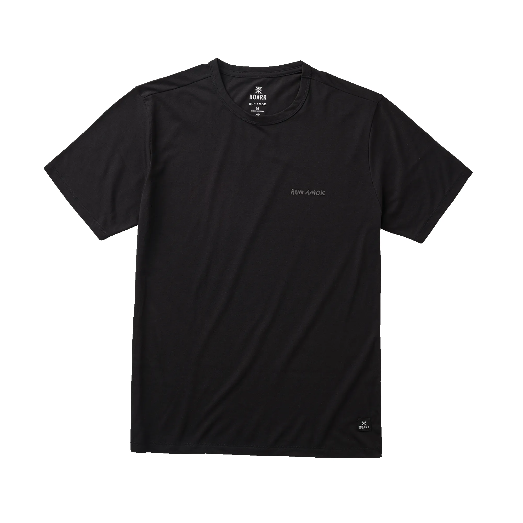 Mathis Active Short Sleeve Tee - Black sold by Roark