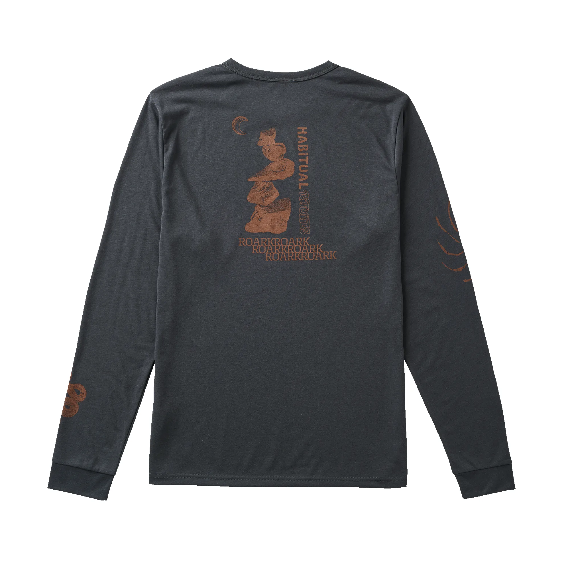 Mathis Active Long Sleeve Tee - Onyx sold by Roark