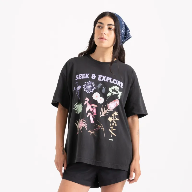Foraged Oversized Premium Tee - Faded Black sold by Roark