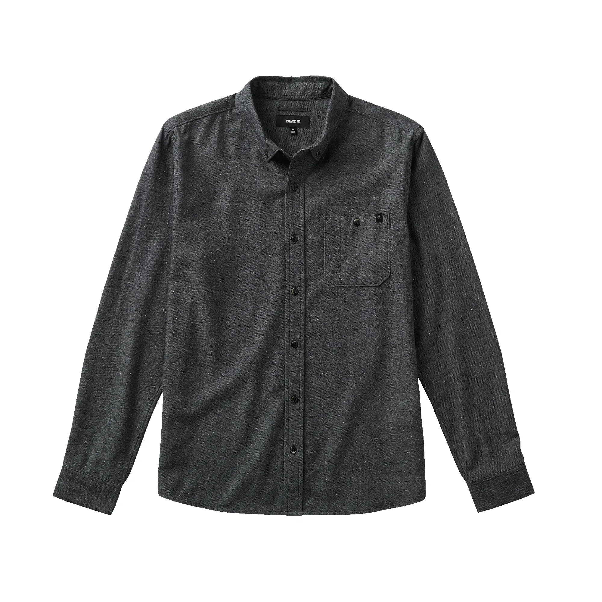 Scholar Chambray Button Up Shirt - Black sold by Roark