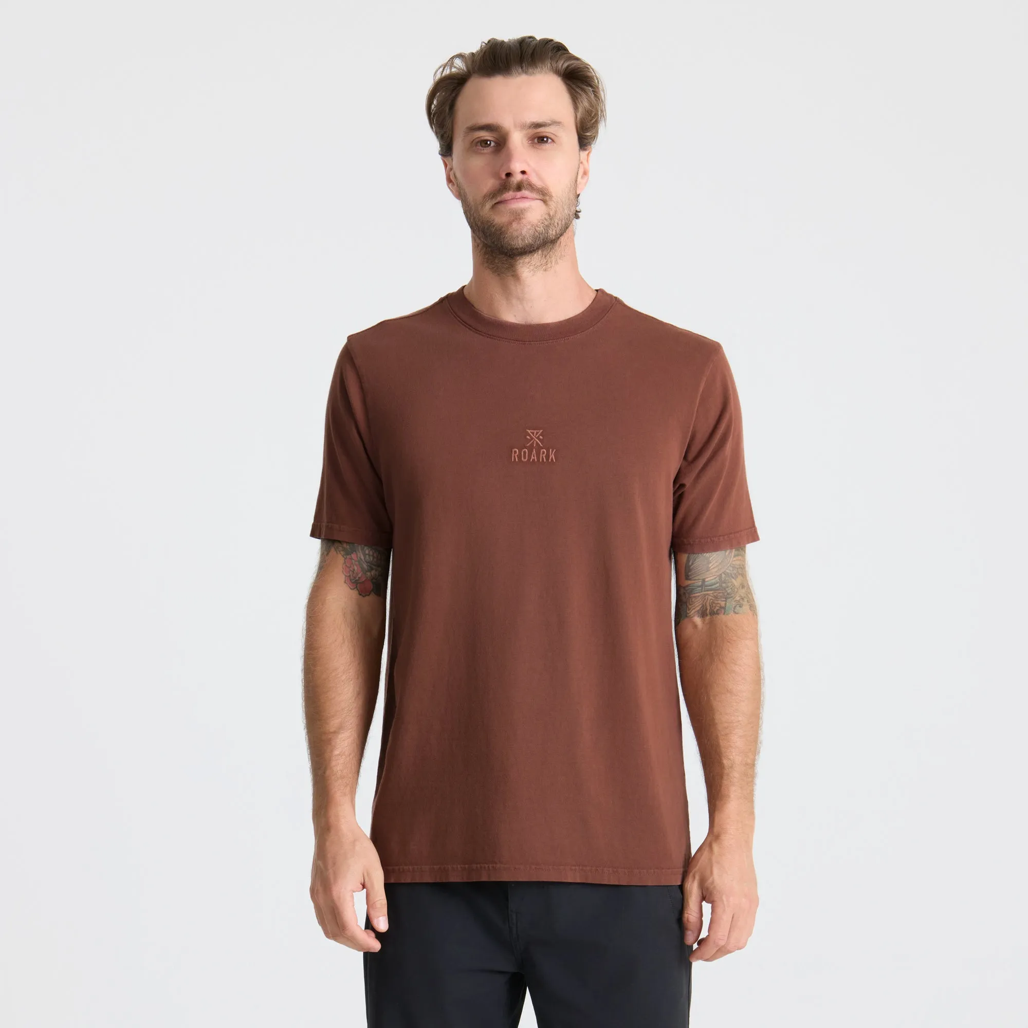 Safecamp Embroidery Premium Tee - Red Clay sold by Roark product image thumbnail 2