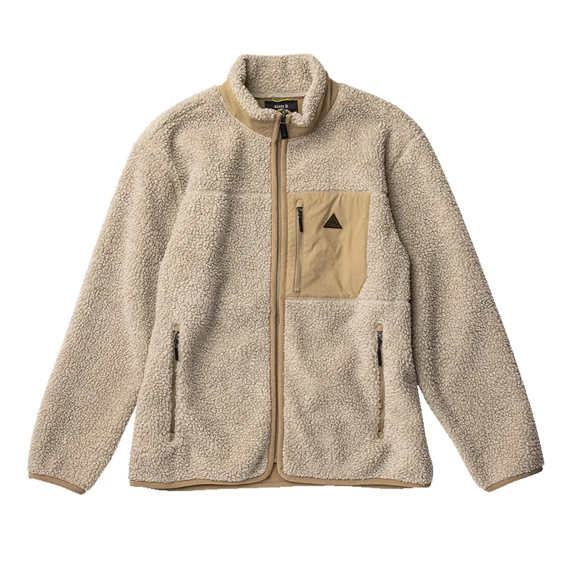 Campover Fleece Zip Hoodie - Khaki sold by Roark