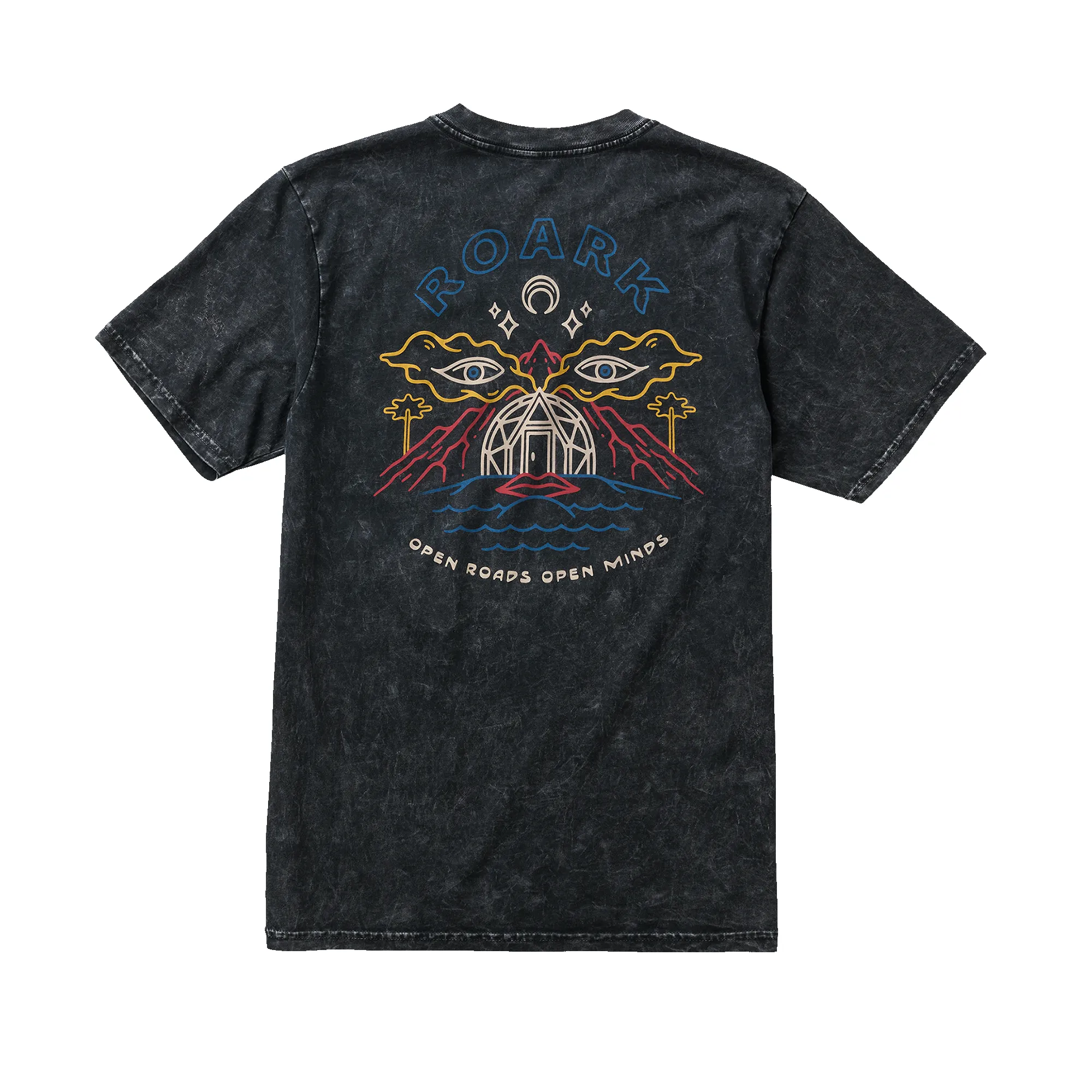 Open Roads Premium Tee - Black sold by Roark