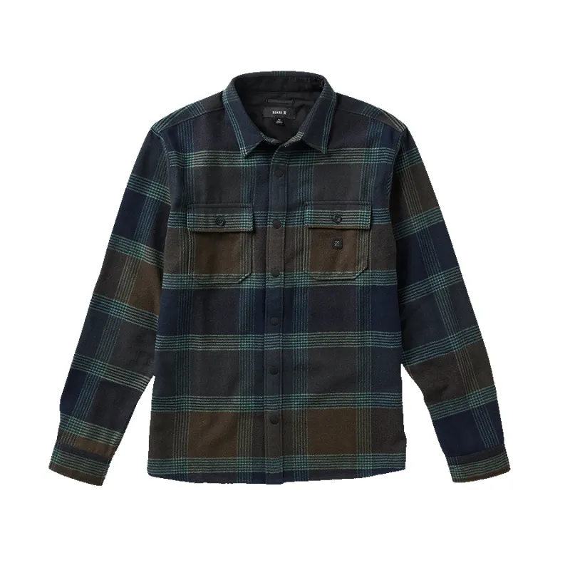 Nordsman Flannel - Deep Navy made by Roark