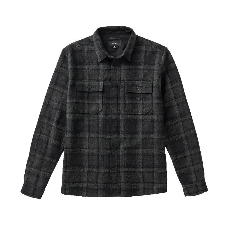 Nordsman Long Sleeve Flannel - Black Heather sold by Roark