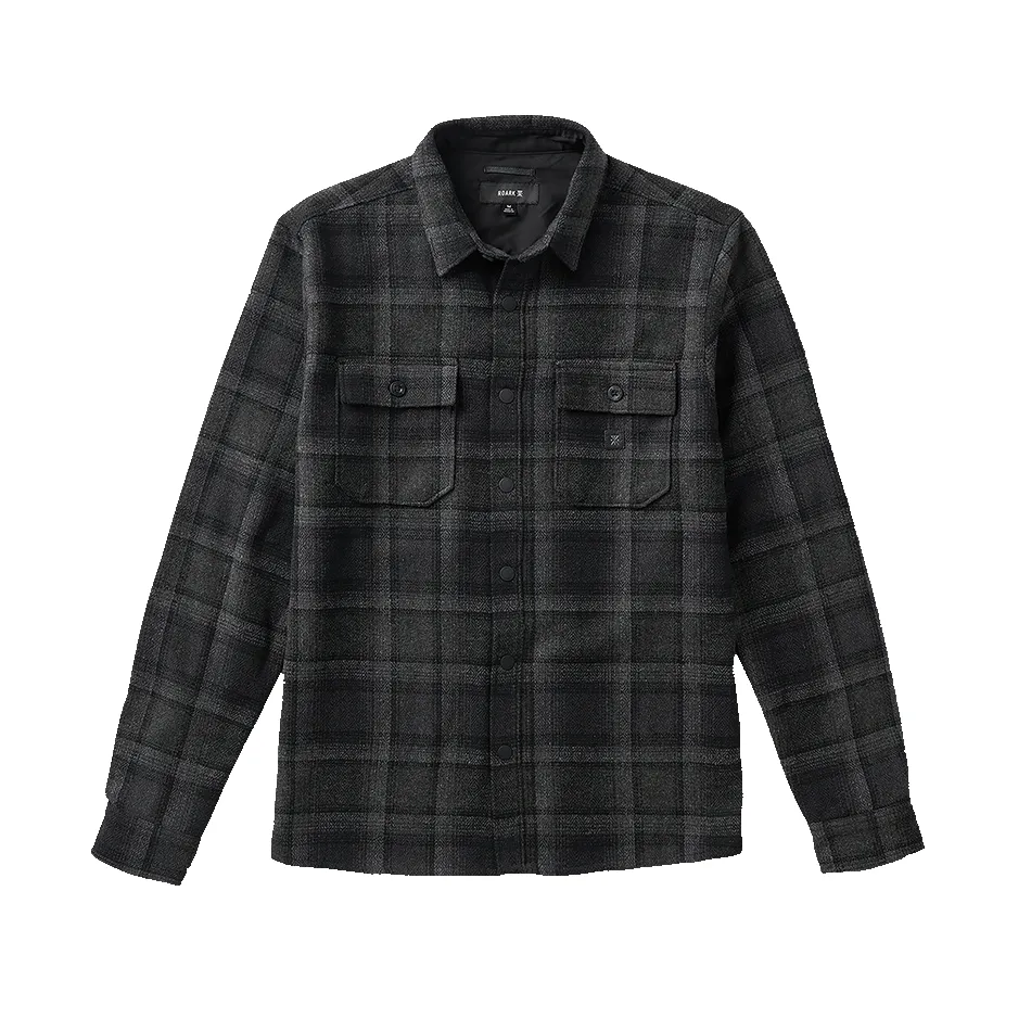 Nordsman Flannel - Black Heather sold by Roark
