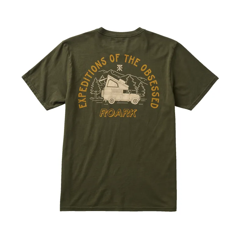 Camper Premium Tee - Military sold by Roark