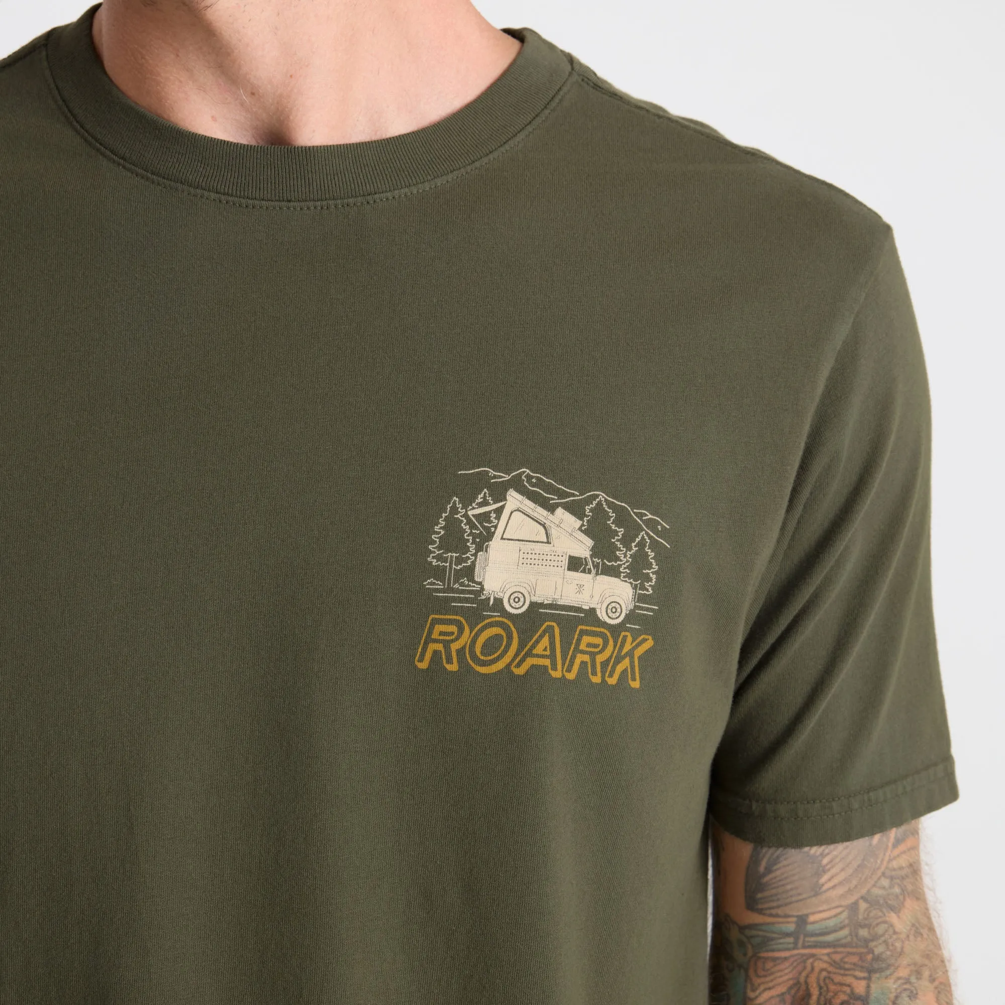 Camper Premium Tee - Military sold by Roark product image thumbnail 5