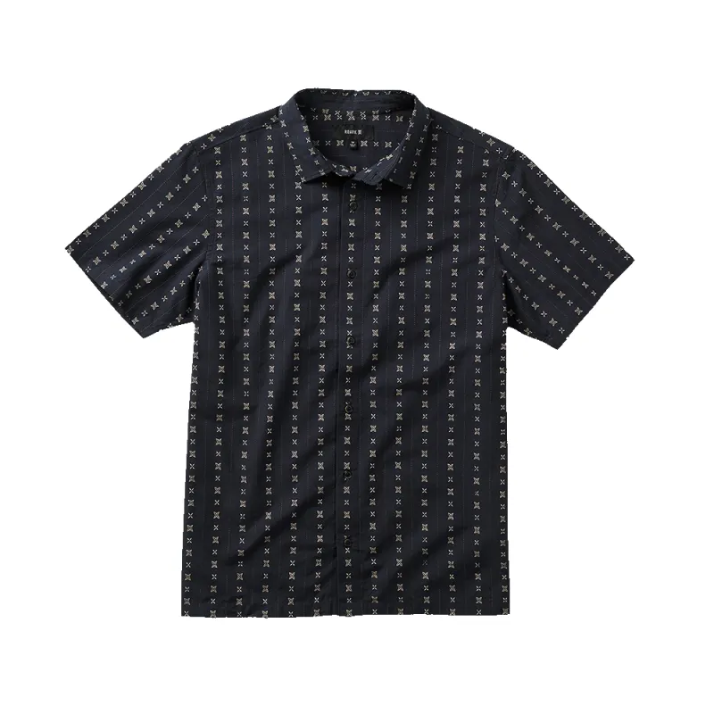 Gonzo Short Sleeve Button Up Shirt - Dark Navy sold by Roark