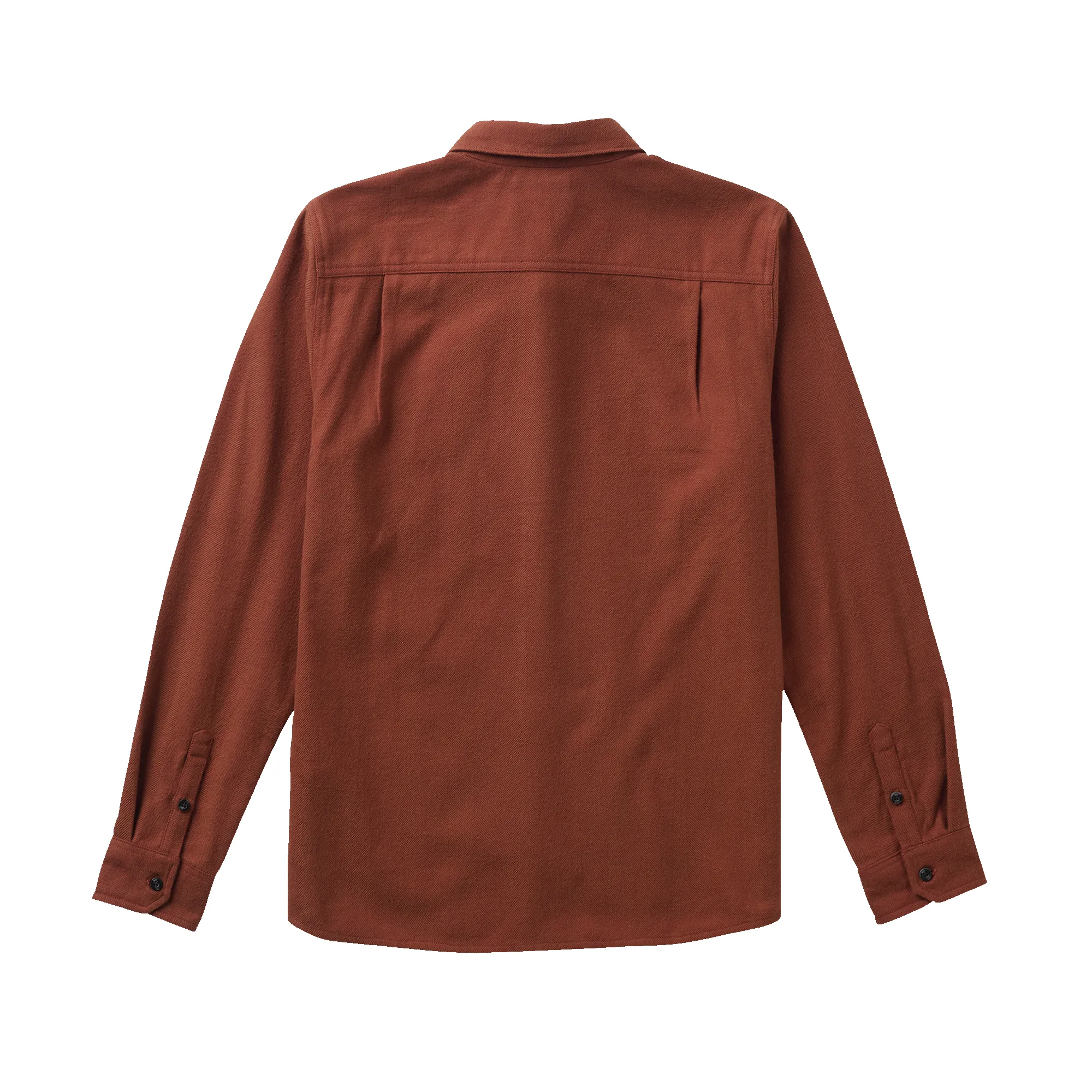 Crossroads Organic Cotton Flannel - Red Clay Herringbone sold by Roark product image thumbnail 2