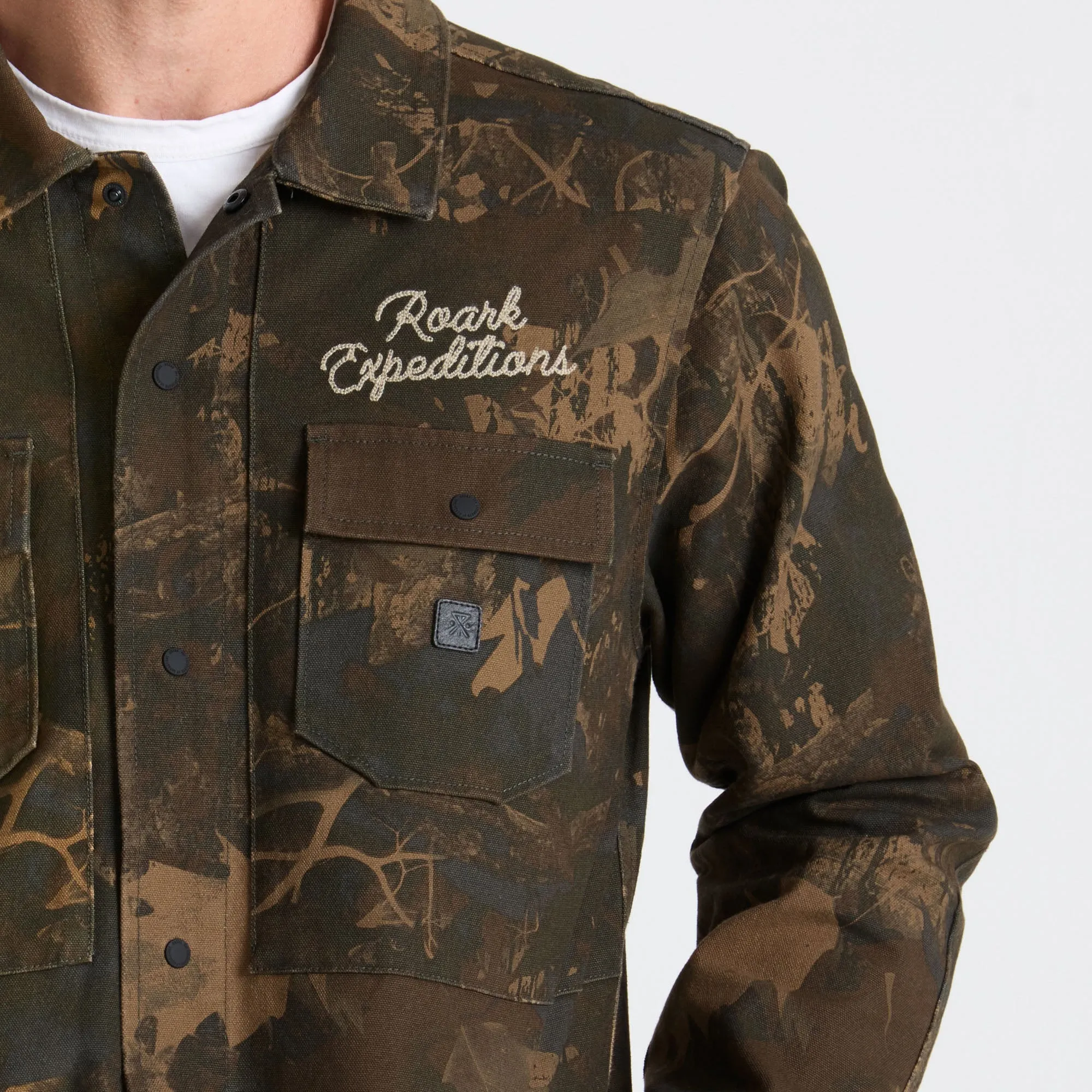 Hebrides Unlined Jacket - Camo sold by Roark product image thumbnail 5