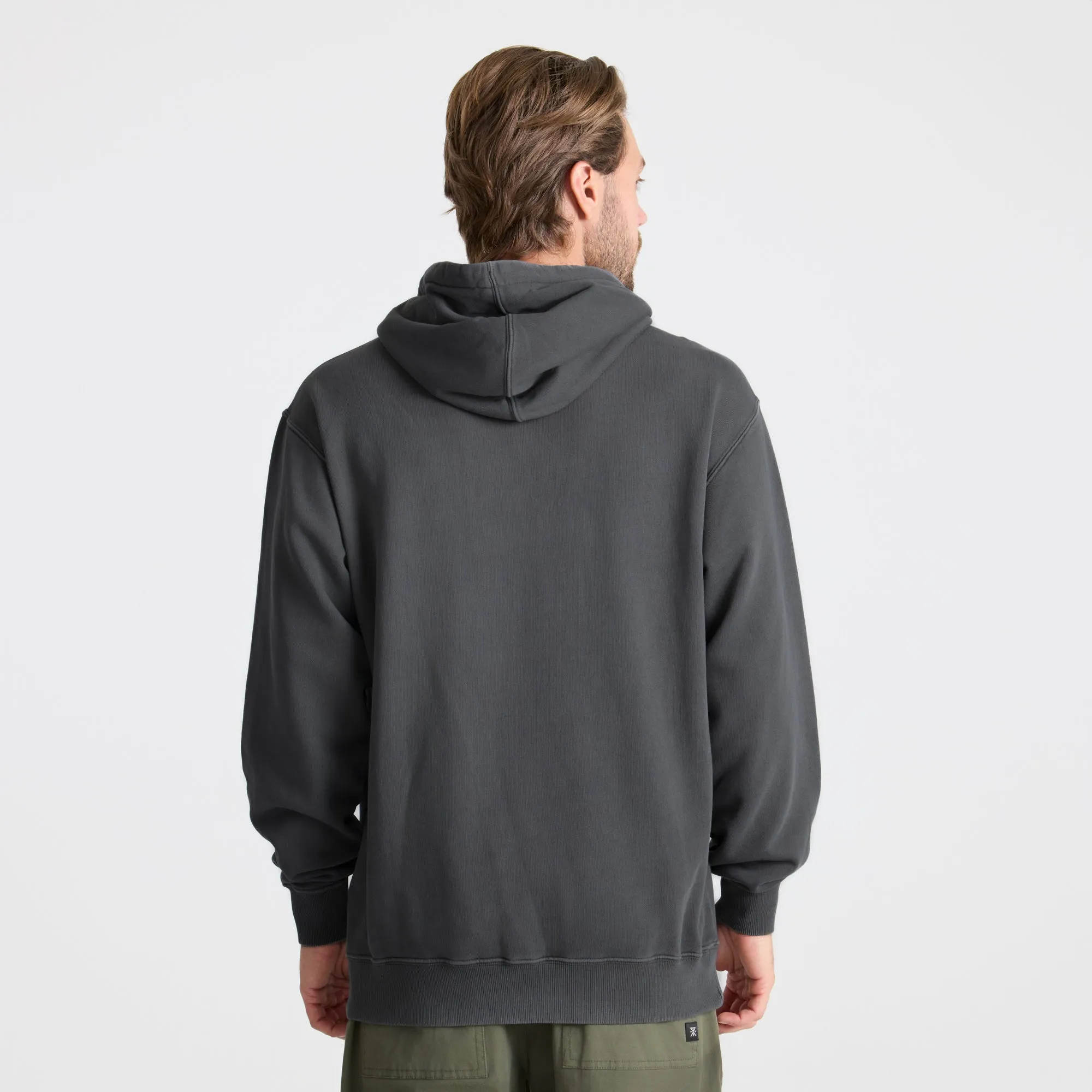Safe Camp Embroidery Fleece - Charcoal sold by Roark product image thumbnail 4