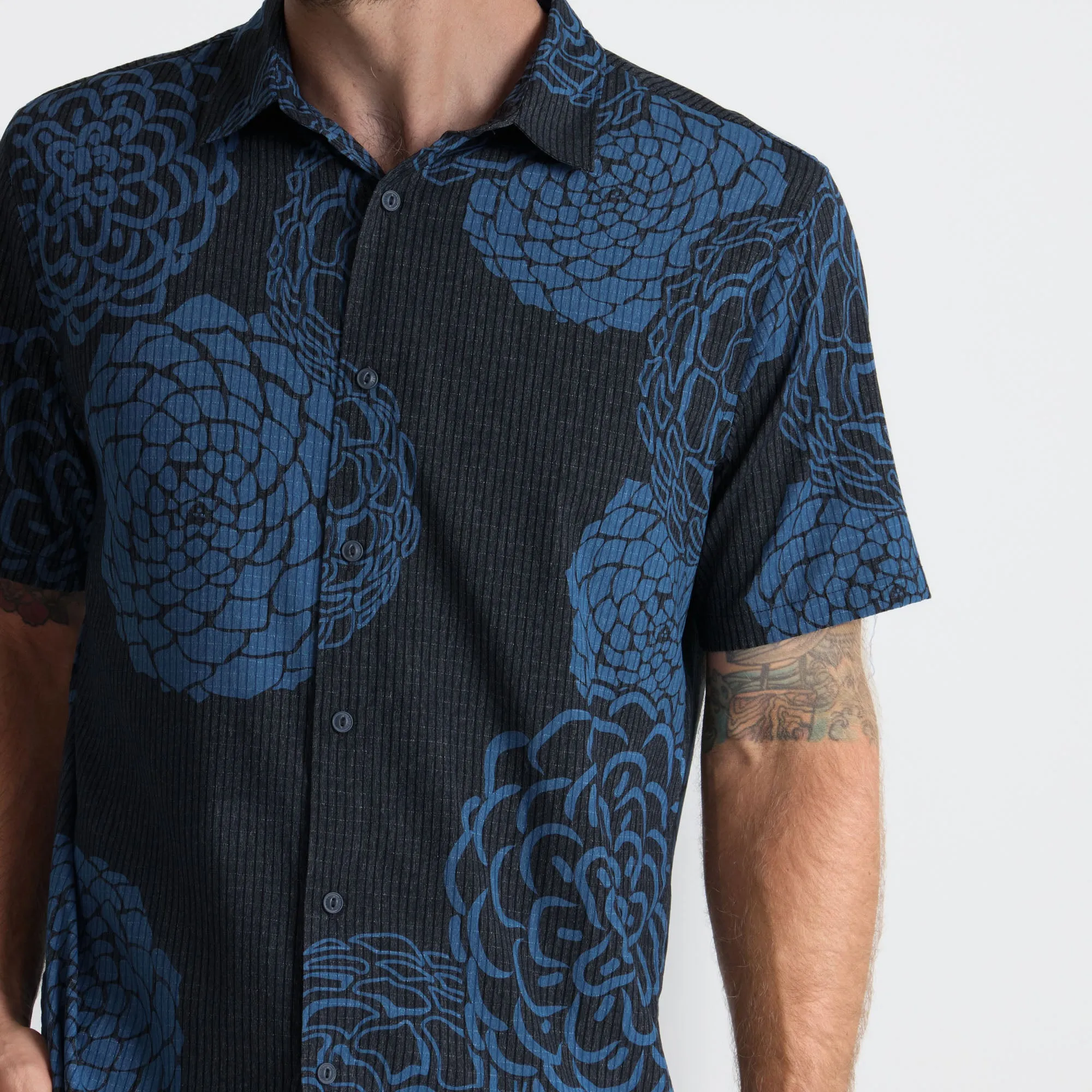 Bless Up Breathable Stretch Shirt - Dark Navy sold by Roark product image thumbnail 3