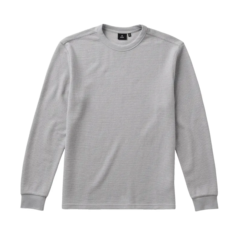 Well Worn Thermal Long Sleeve Tee - Heather Grey sold by Roark