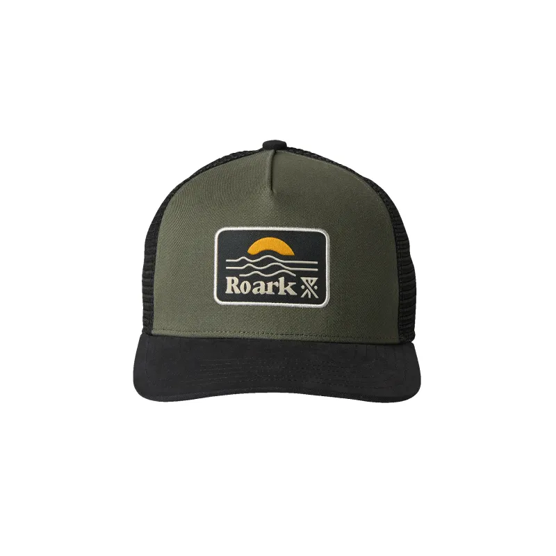 Station Trucker Snapback Hat - Military sold by Roark