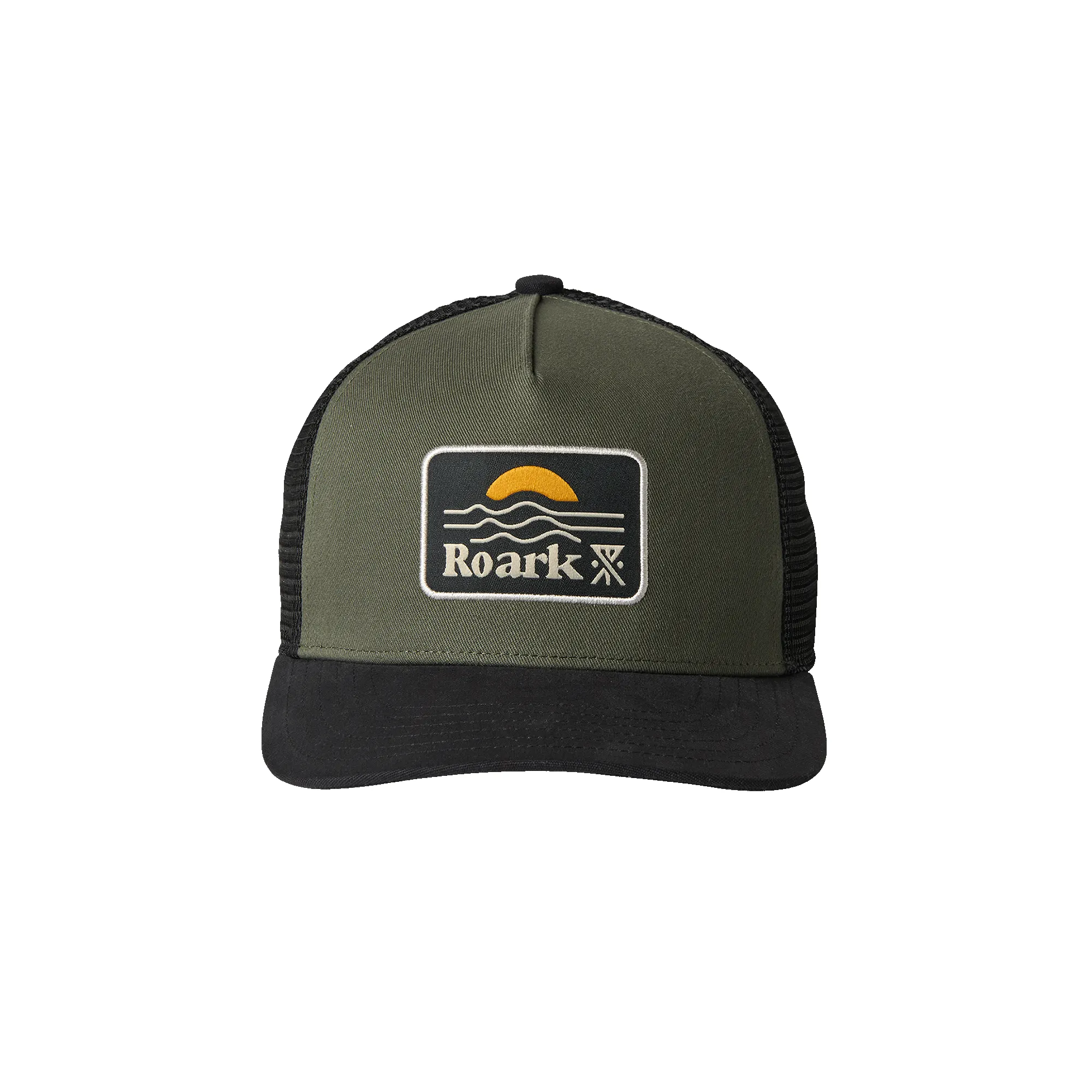 Station Trucker Snapback Hat - Military sold by Roark