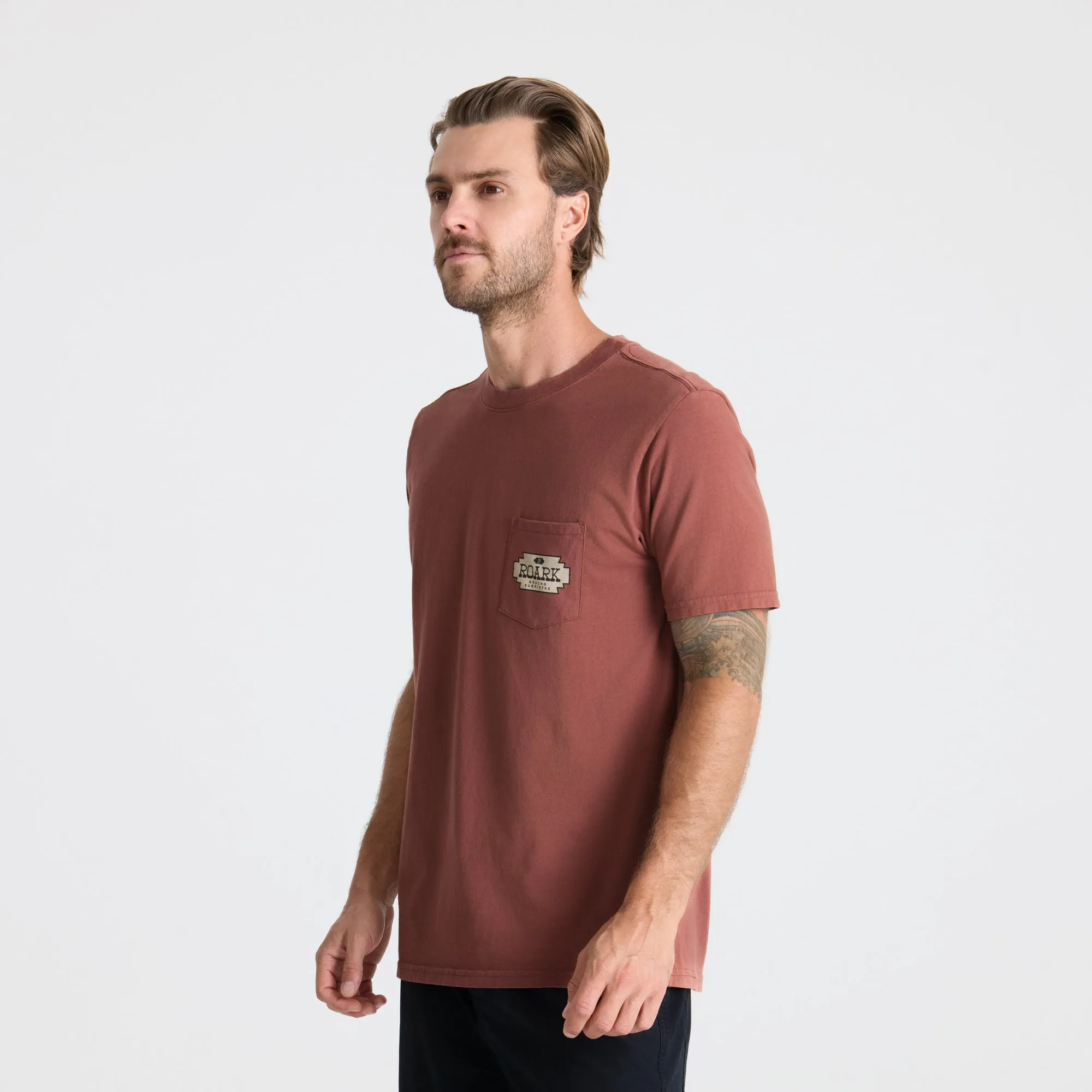 Gaucho Shield Pocket Premium Tee - Red Clay sold by Roark product image thumbnail 4