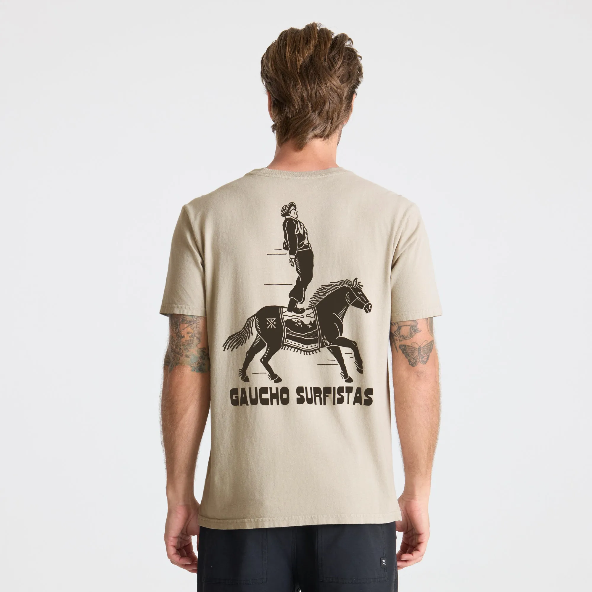 Gaucho Surfista Premium Tee - Fossil sold by Roark product image thumbnail 5