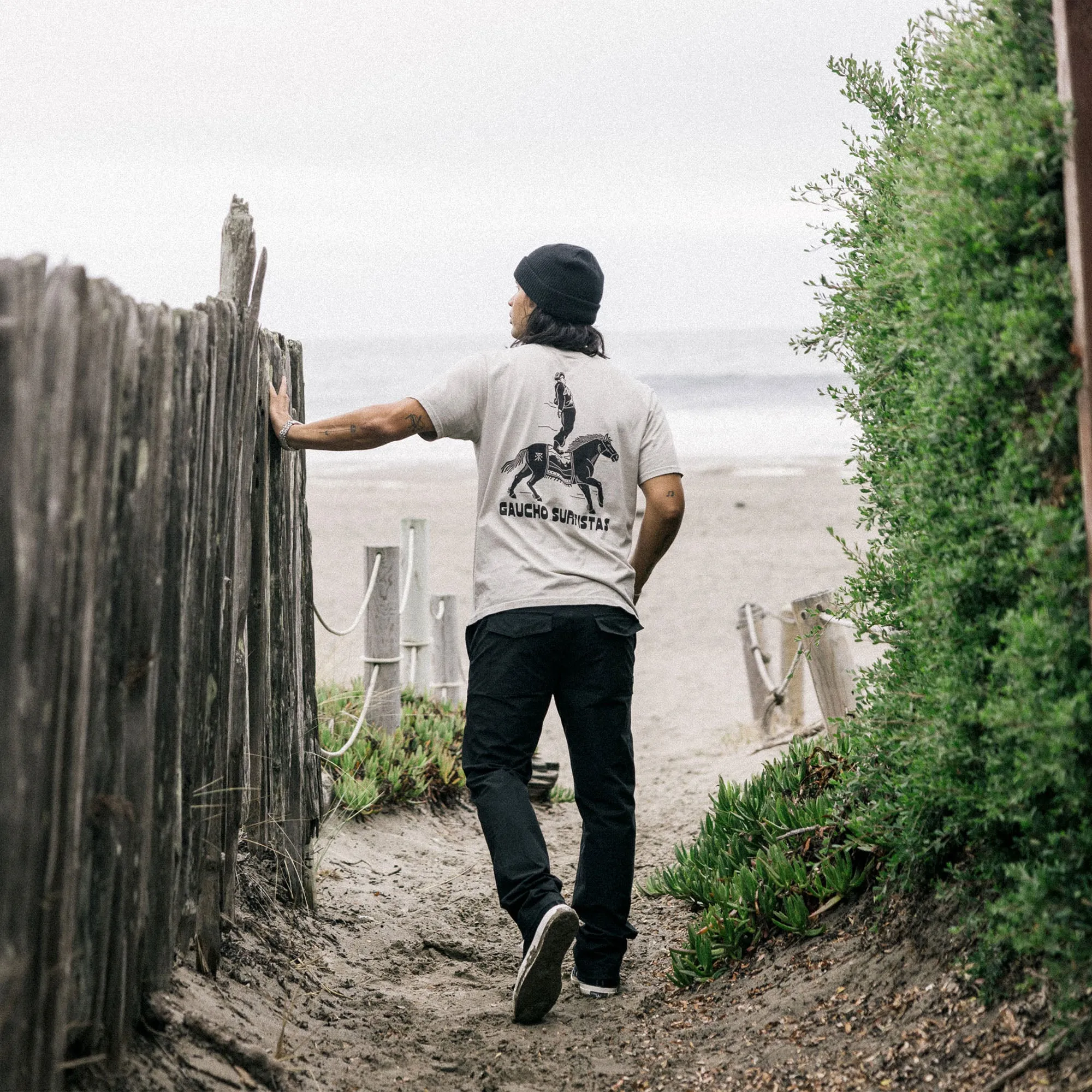 Gaucho Surfista Premium Tee - Fossil sold by Roark product image thumbnail 2