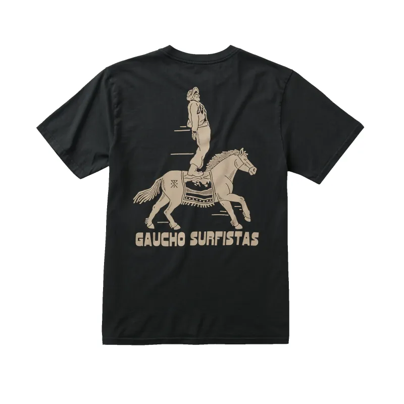 Gaucho Surfista Premium Tee - Black made by Roark