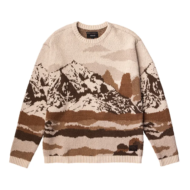 Gaucho Long Sleeve Sweater - Khaki sold by Roark