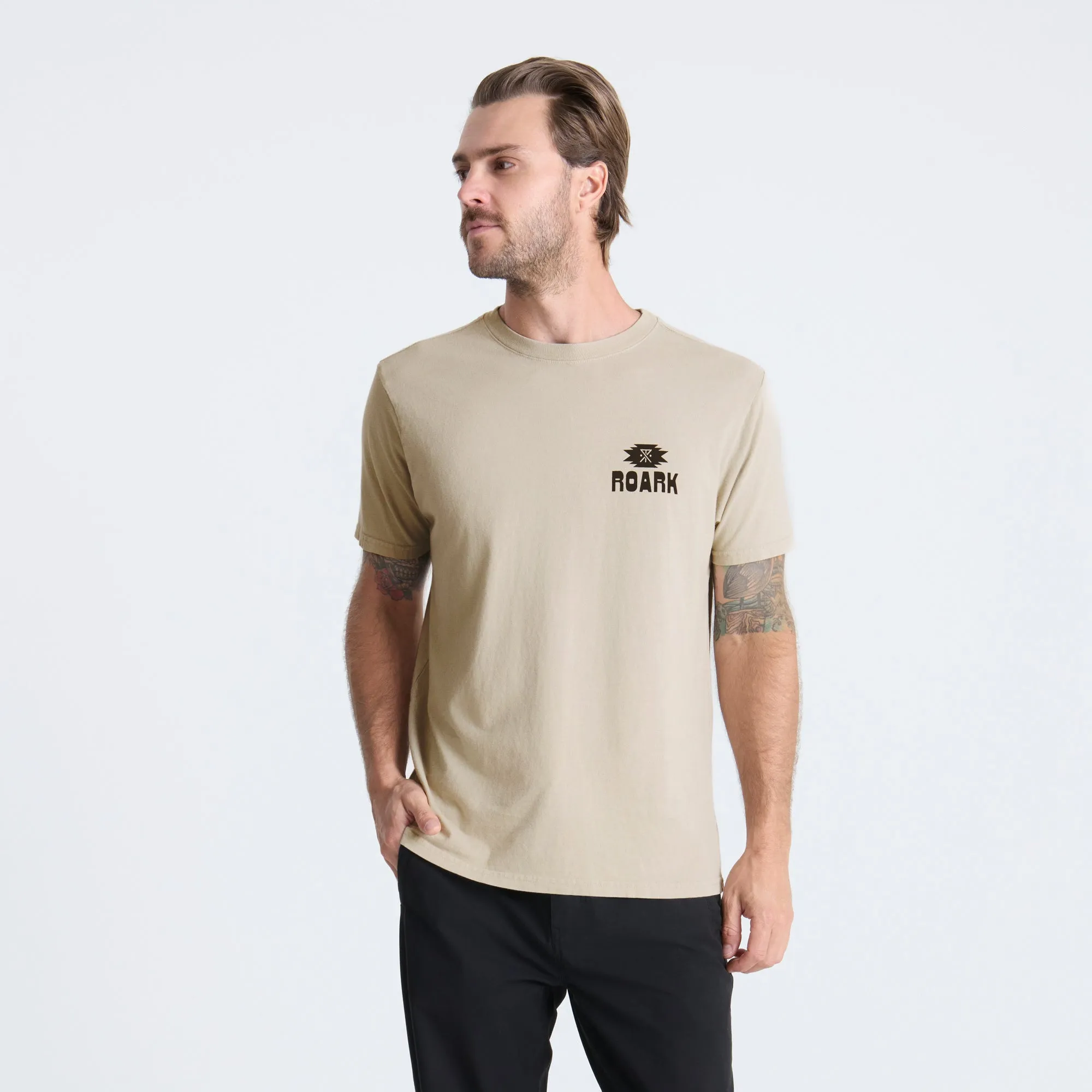 Surfista Premium Tee - Fossil sold by Roark product image thumbnail 3