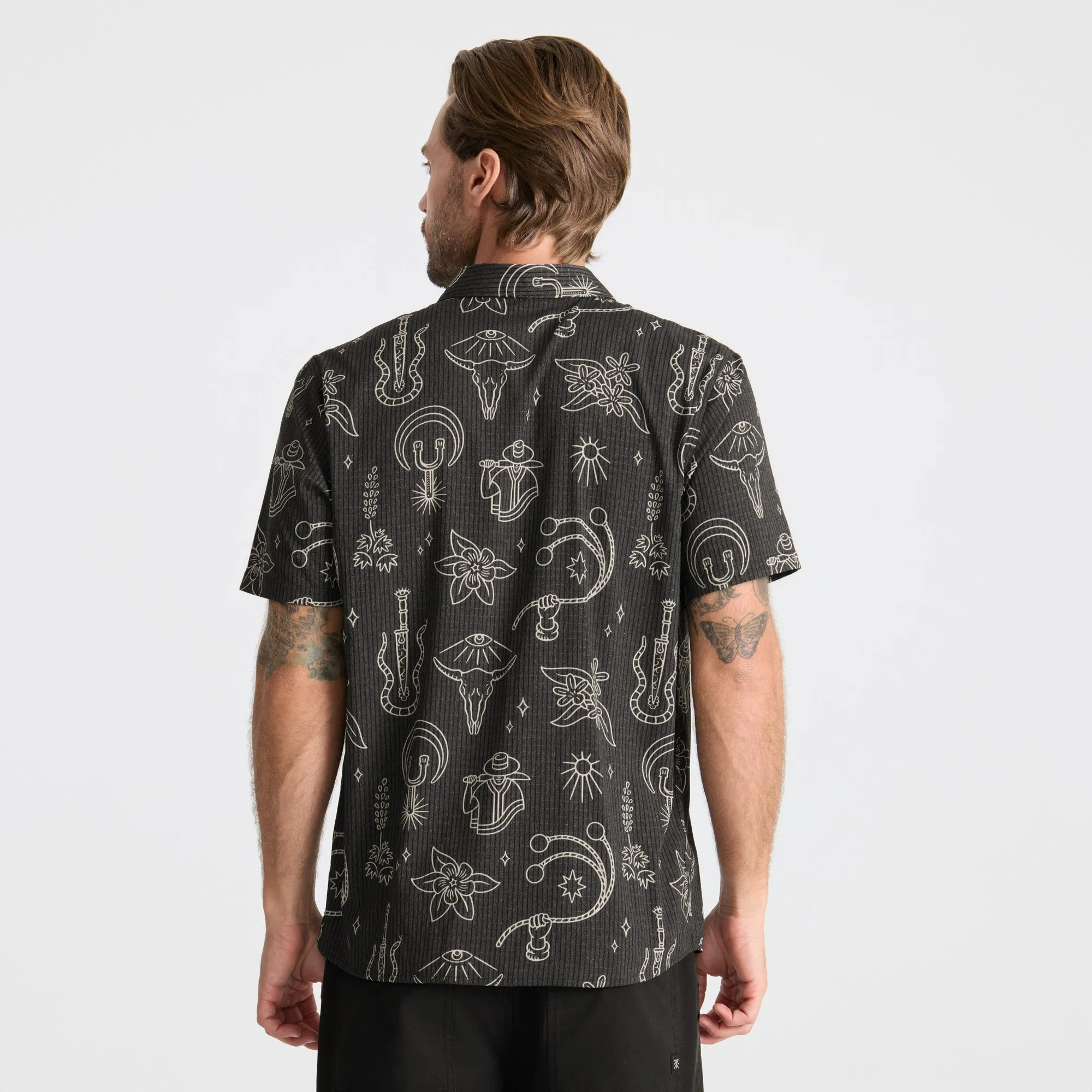 Bless Up Breathable Stretch Shirt - Black sold by Roark product image thumbnail 5