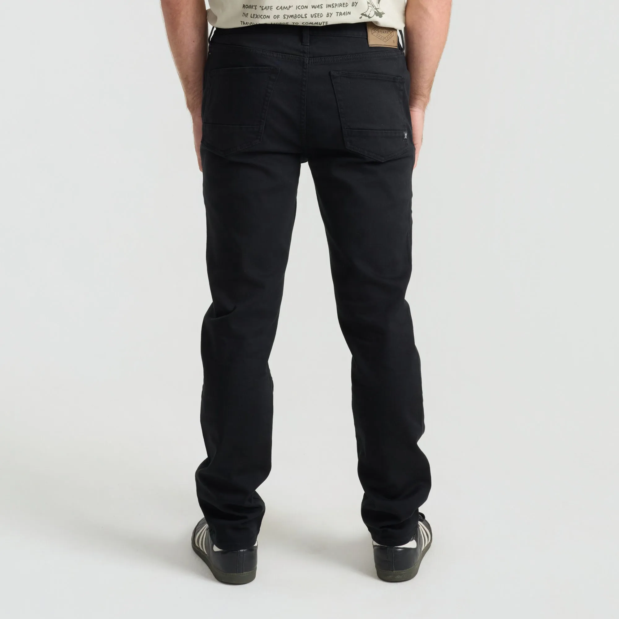 HWY 128 5-Pocket Broken Twill Denim - Black sold by Roark product image thumbnail 4