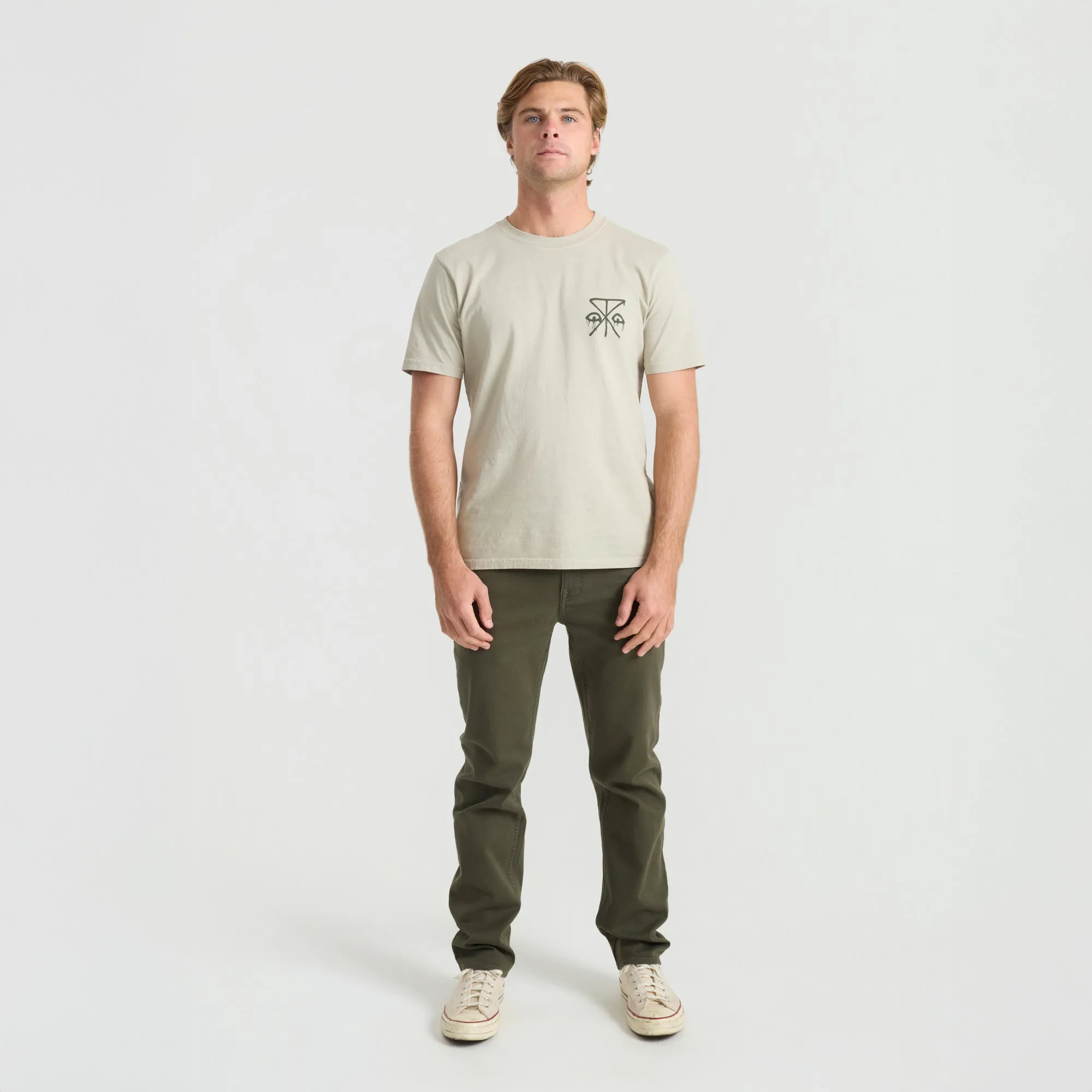 HWY 128 5-Pocket Broken Twill Denim - Military sold by Roark