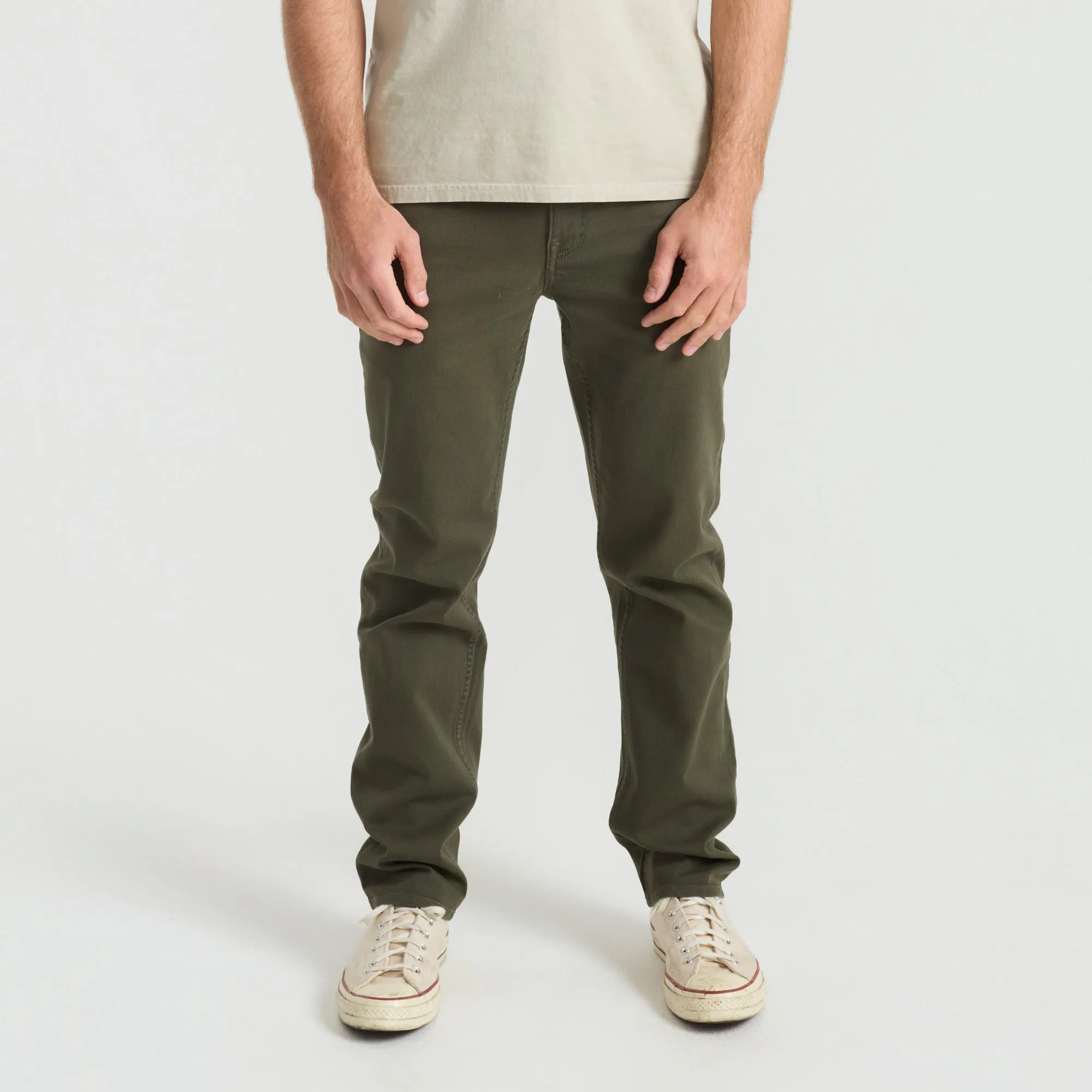 HWY 128 5-Pocket Broken Twill Denim - Military sold by Roark product image thumbnail 2