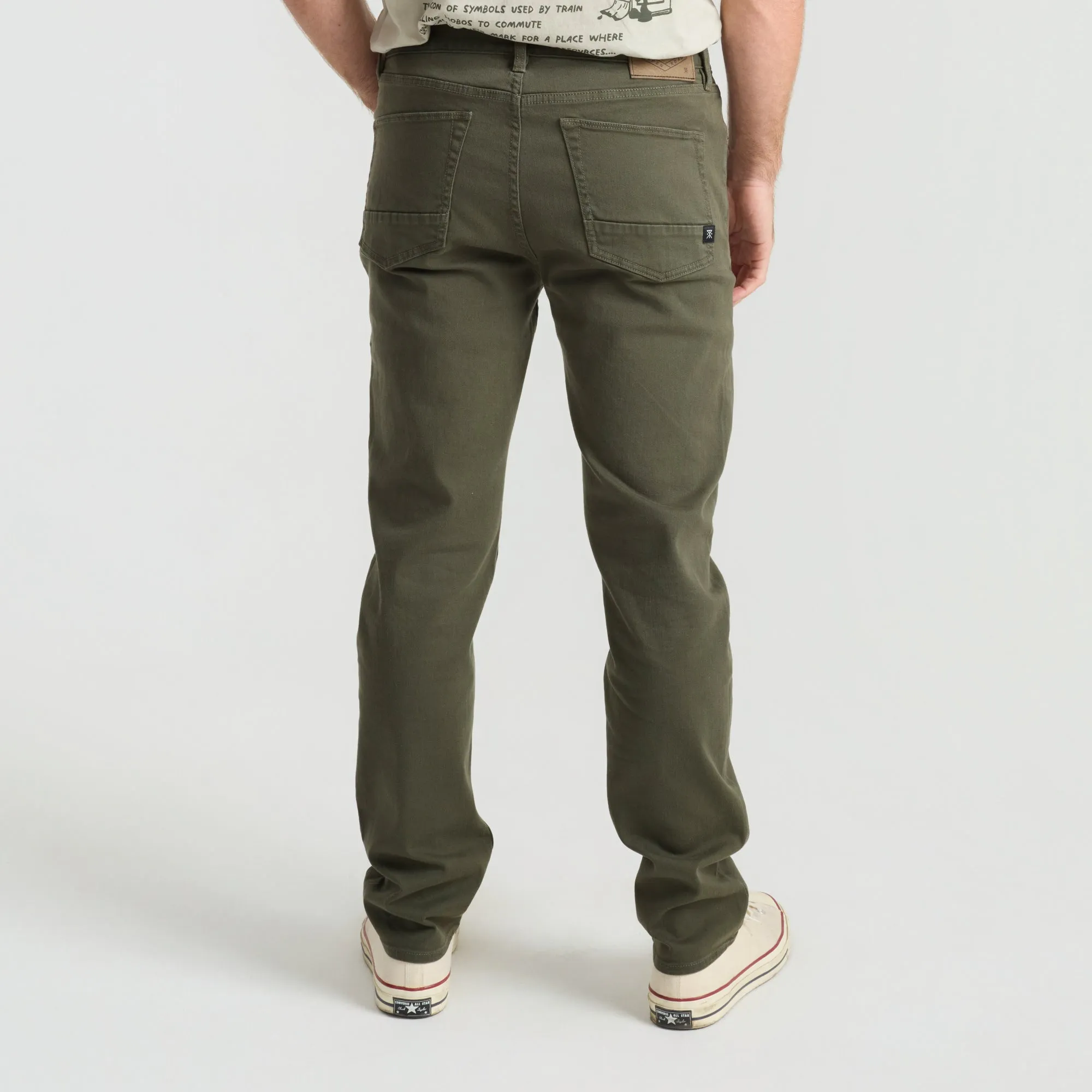HWY 128 5-Pocket Broken Twill Denim - Military sold by Roark product image thumbnail 4