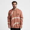 Seek And Explore Tie Dye Hoodie - Rust Shibori sold by Roark