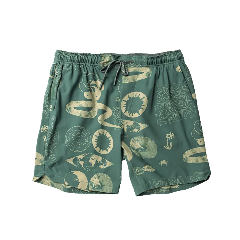 Serrano 7" Active Stretch Shorts - Slate Green sold by Roark