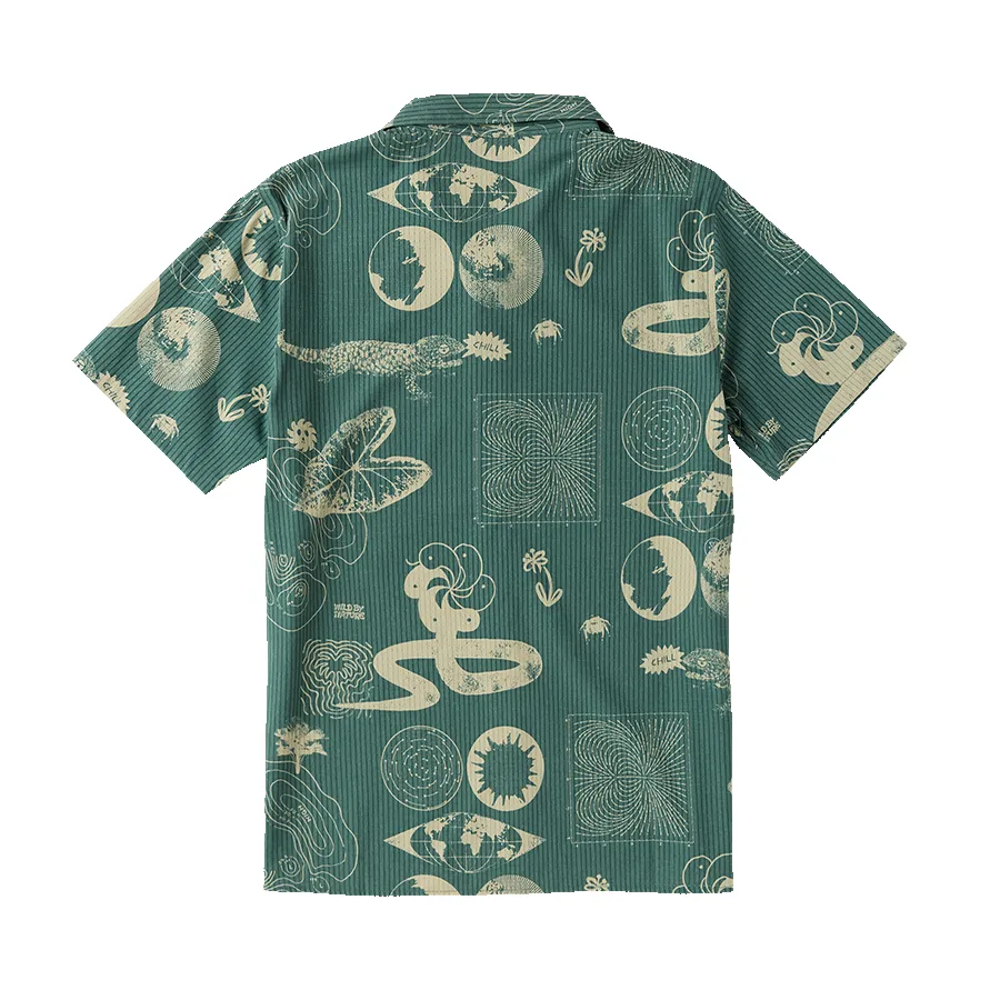 Bless Up Trail Button Up Shirt - Slate Green sold by Roark product image thumbnail 2