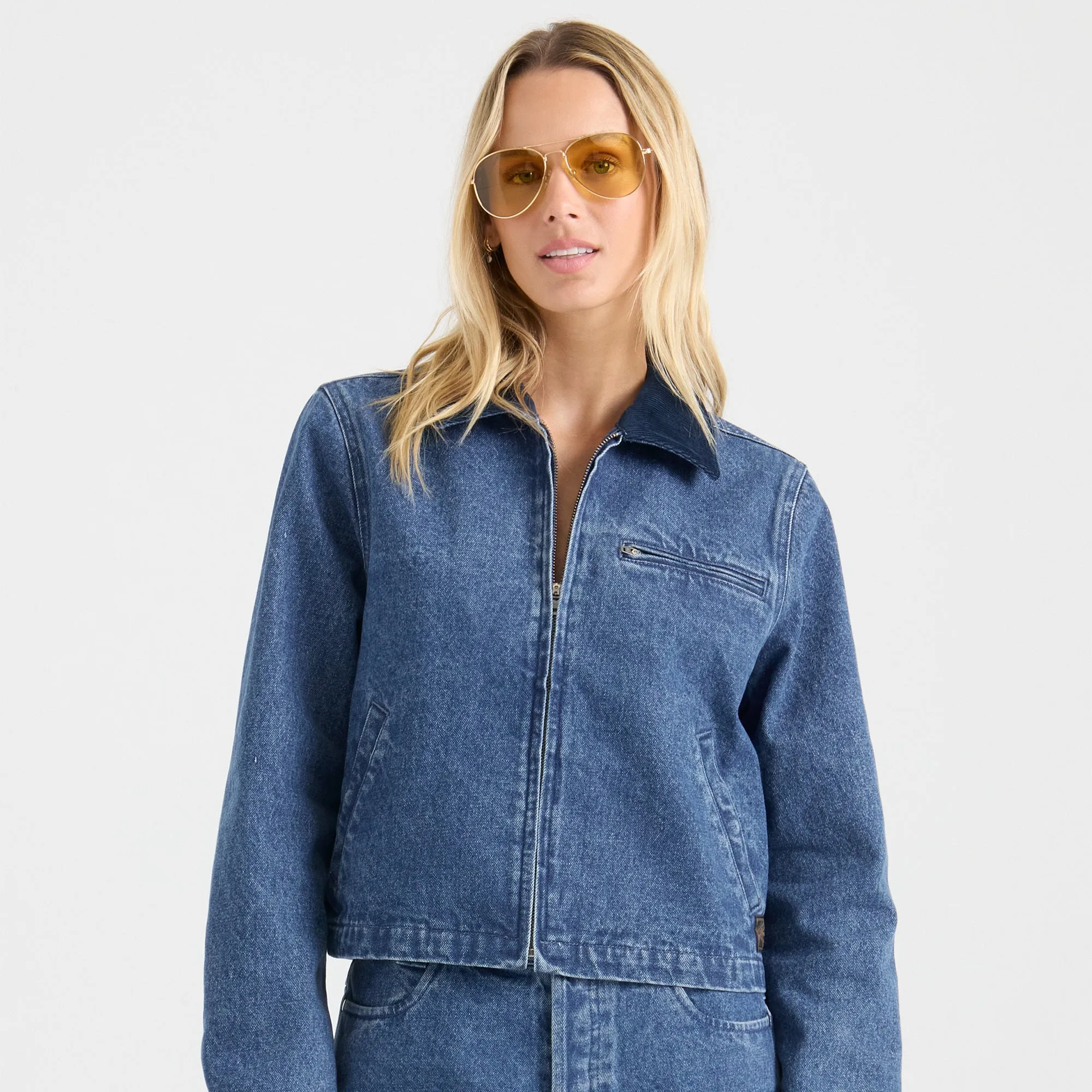 HWY 1 Jacket - Vintage Blue sold by Roark product image thumbnail 2